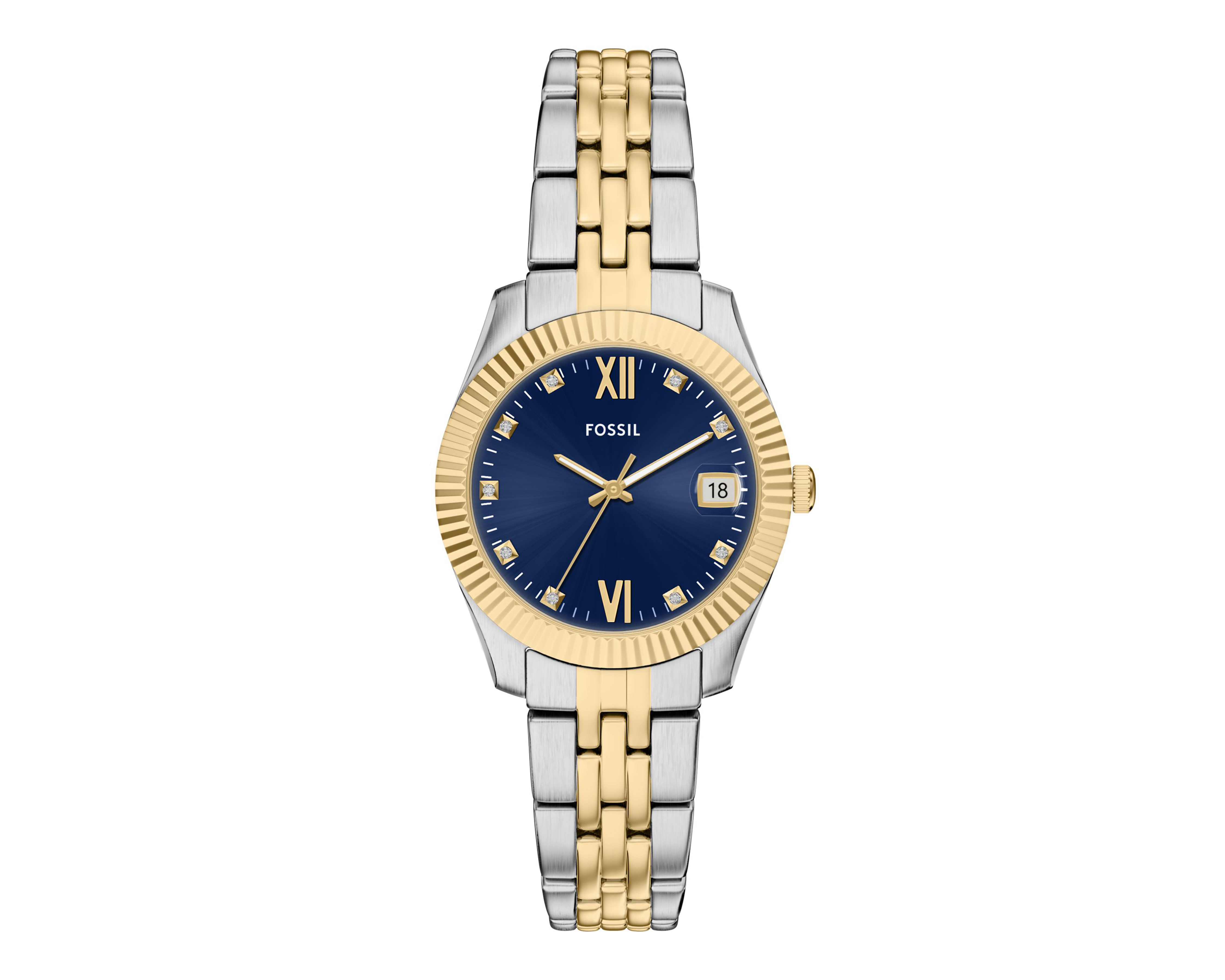 Foto 2 pulgar | Foto 1 | Reloj Fossil para Mujer ES5443 Plateado