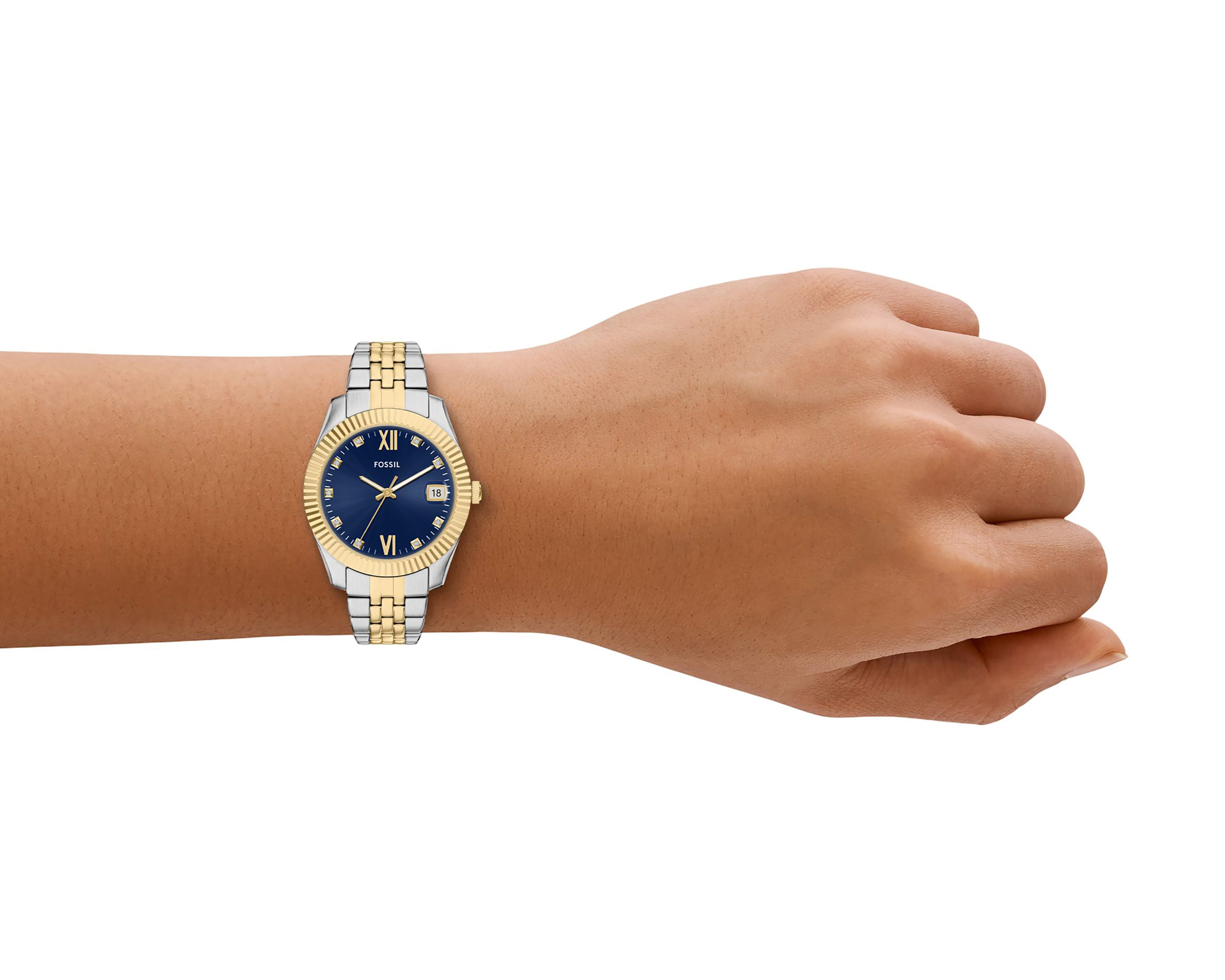 Foto 7 pulgar | Foto 6 | Reloj Fossil para Mujer ES5443 Plateado