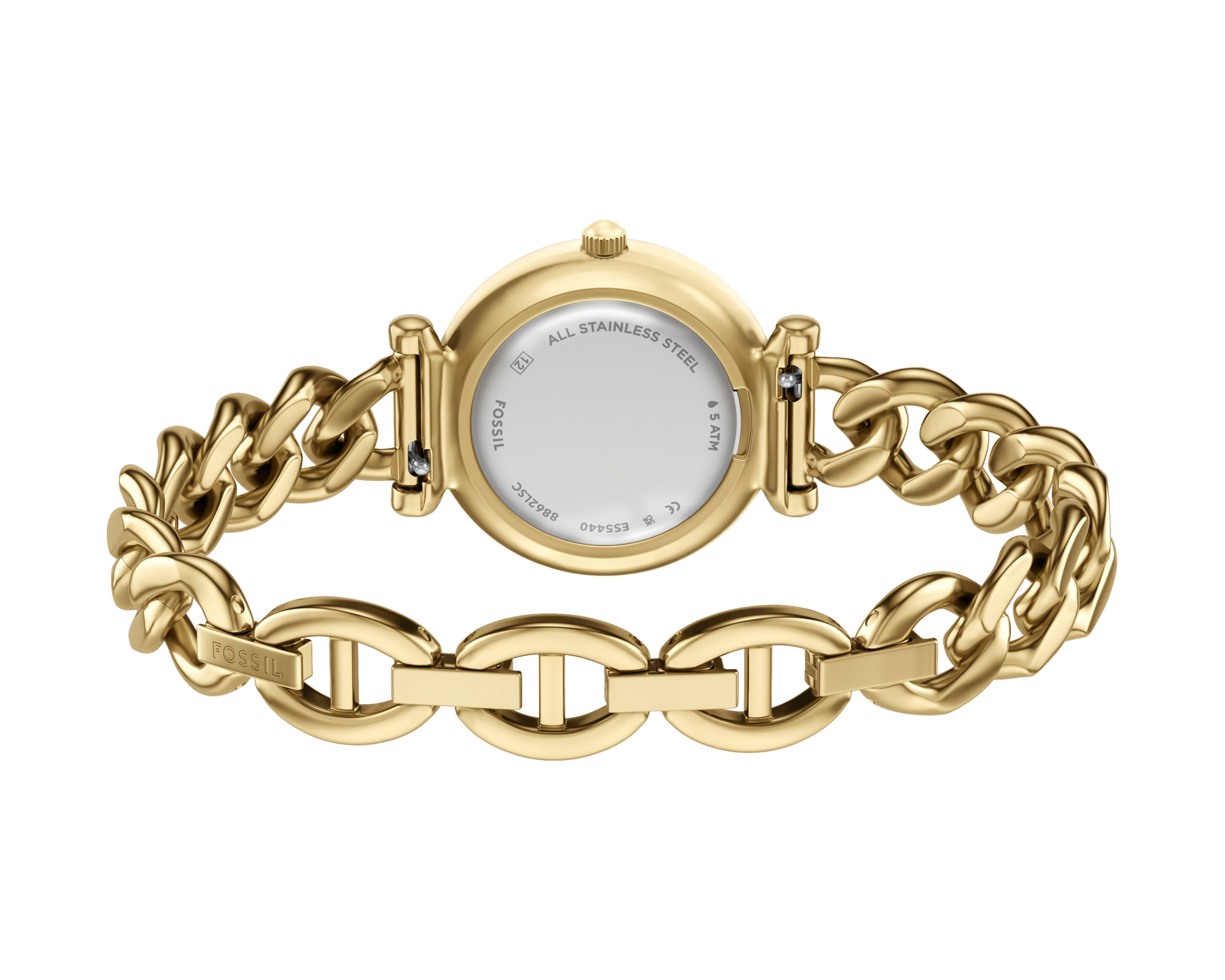 Foto 6 pulgar | Foto 5 | Reloj Fossil para Mujer ES5440 Dorado