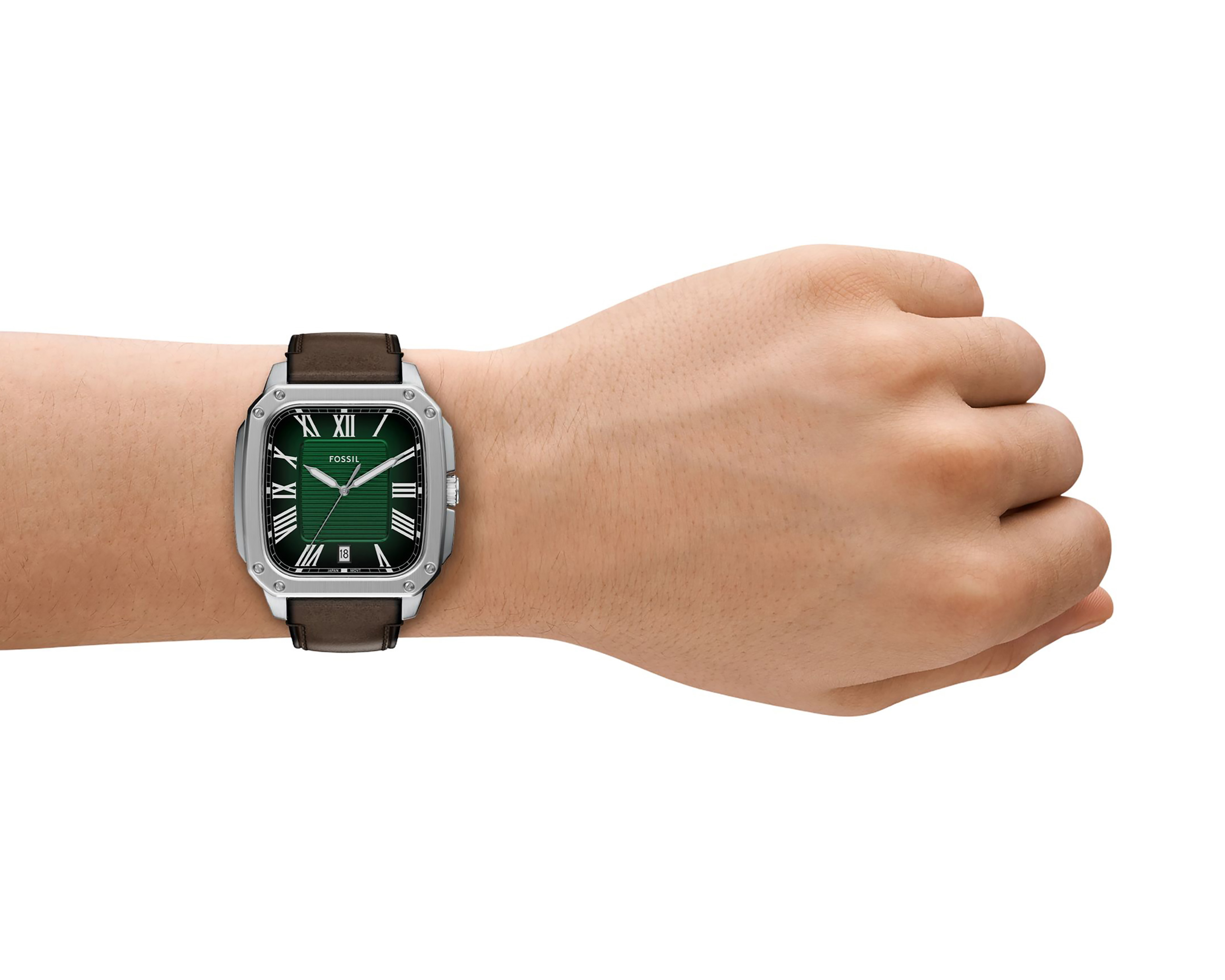 Foto 7 | Foto 7 | Reloj Fossil para Hombre FS6150 Verde