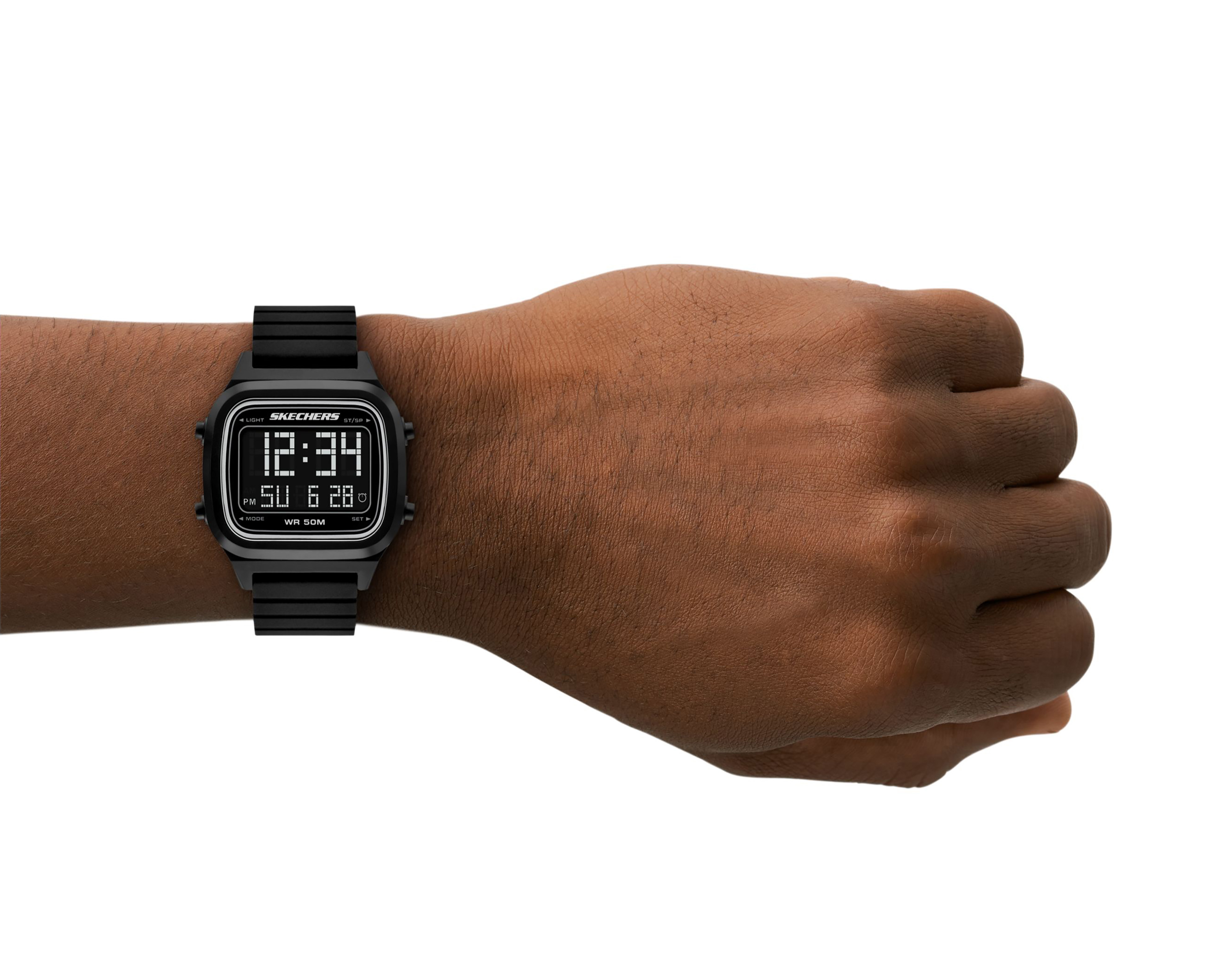 Foto 4 | Foto 4 | Reloj Skechers para Hombre Fiske Negro