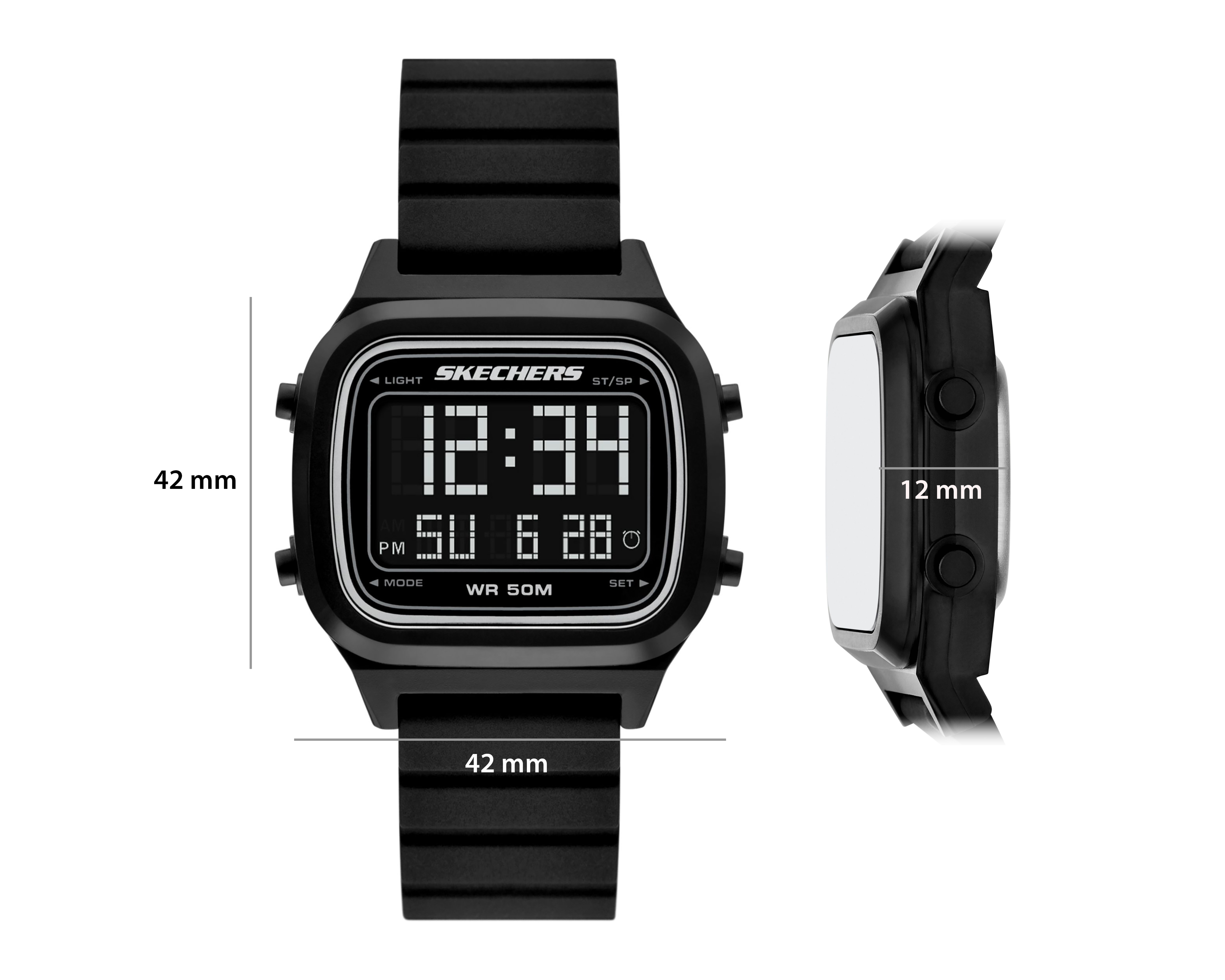 Foto 8 pulgar | Foto 7 | Reloj Skechers para Hombre Fiske Negro