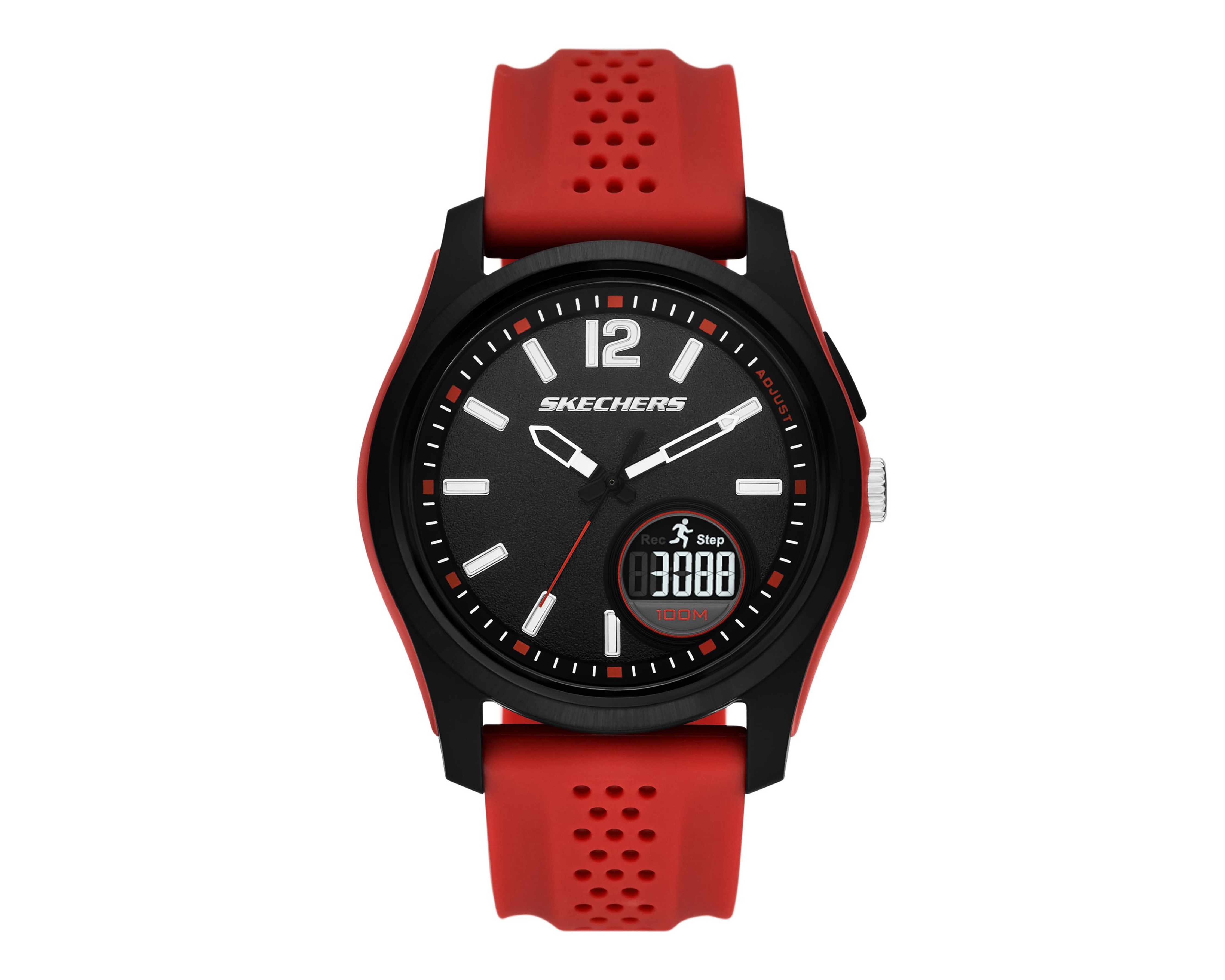 Foto 1 | Foto 1 | Reloj Skechers para Hombre Sellas Rojo
