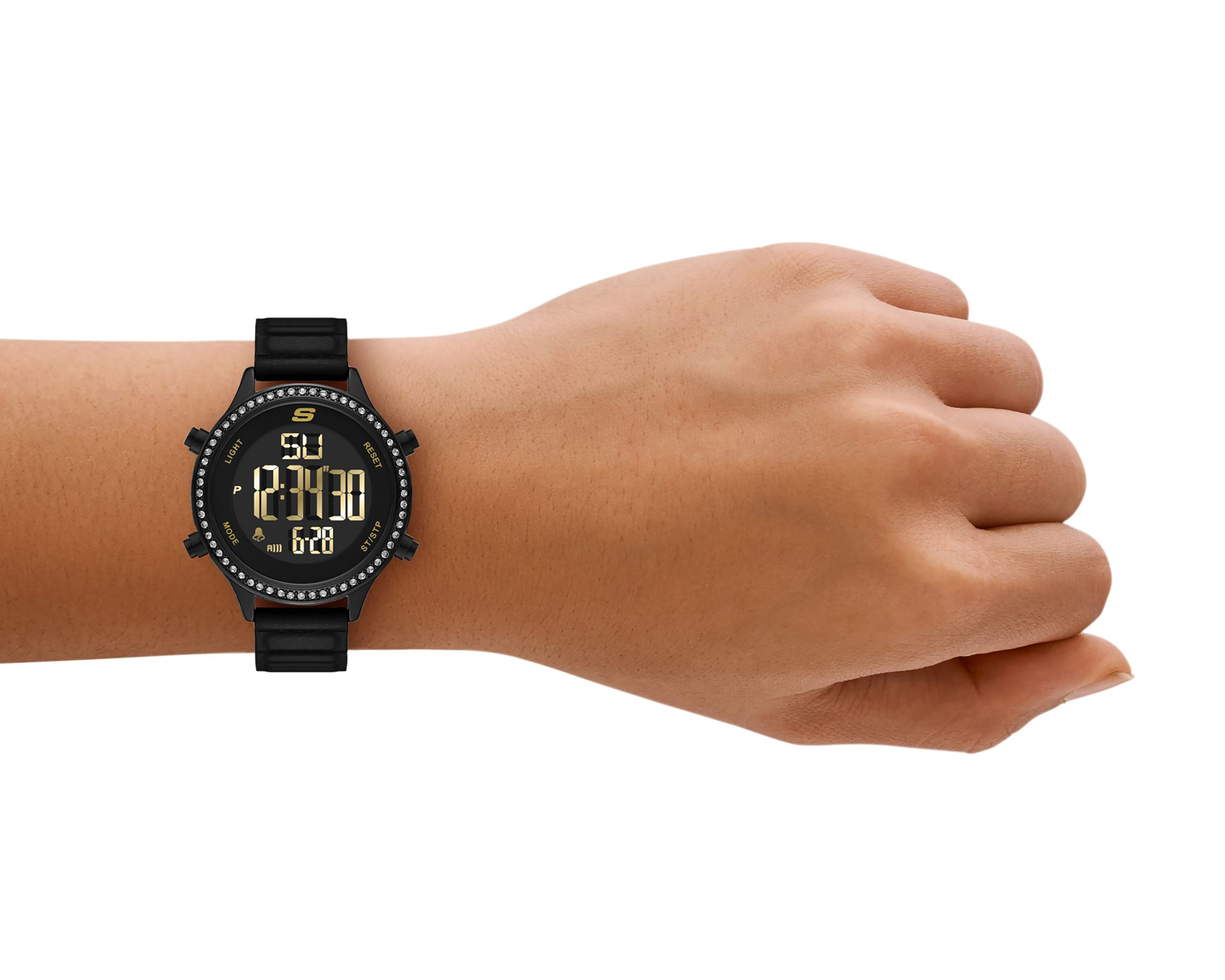 Foto 5 pulgar | Foto 4 | Reloj Skechers para Mujer Aliso Negro