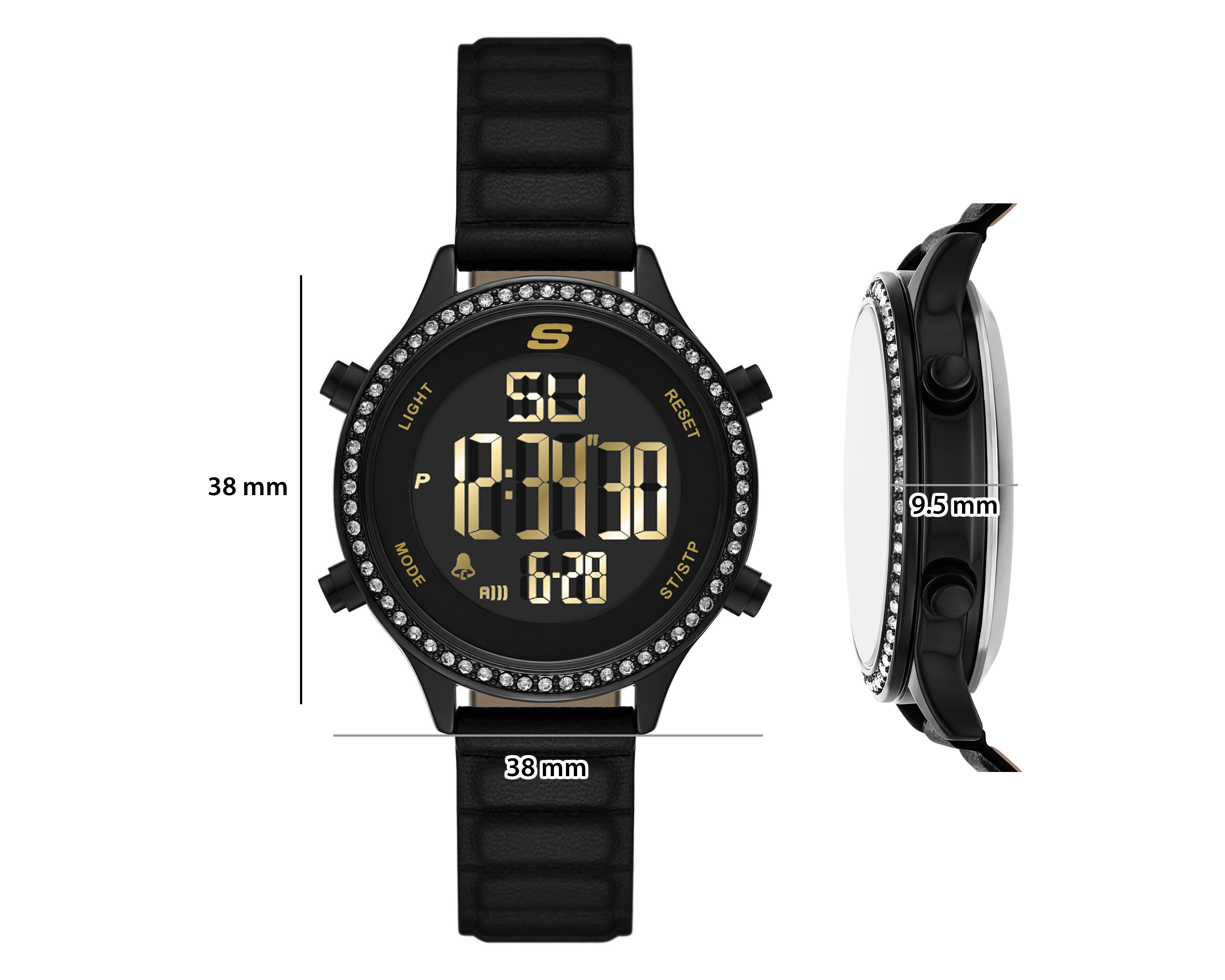 Foto 9 pulgar | Foto 8 | Reloj Skechers para Mujer Aliso Negro