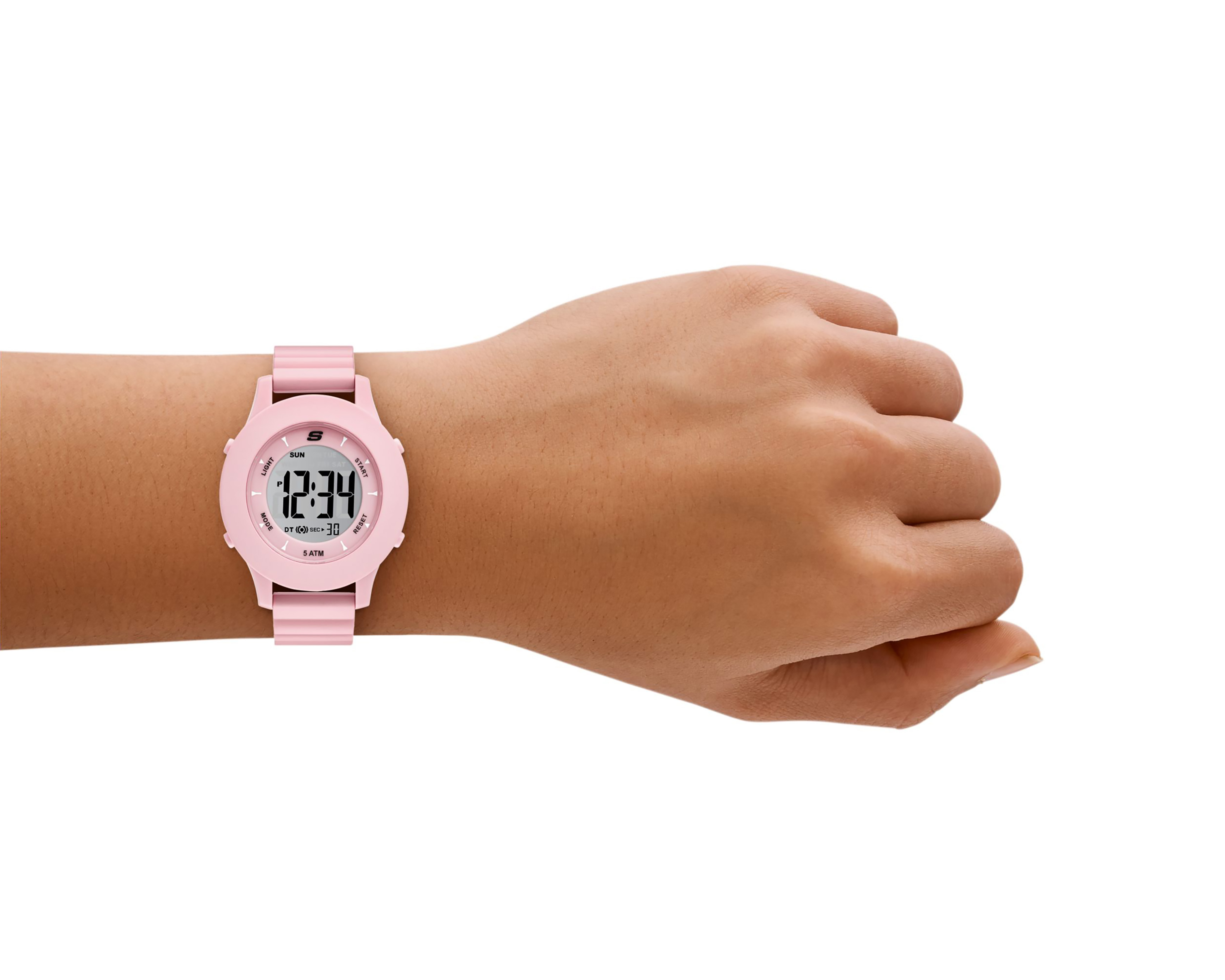 Foto 5 pulgar | Foto 4 | Reloj Sckechers para Mujer SR6332 Rosa