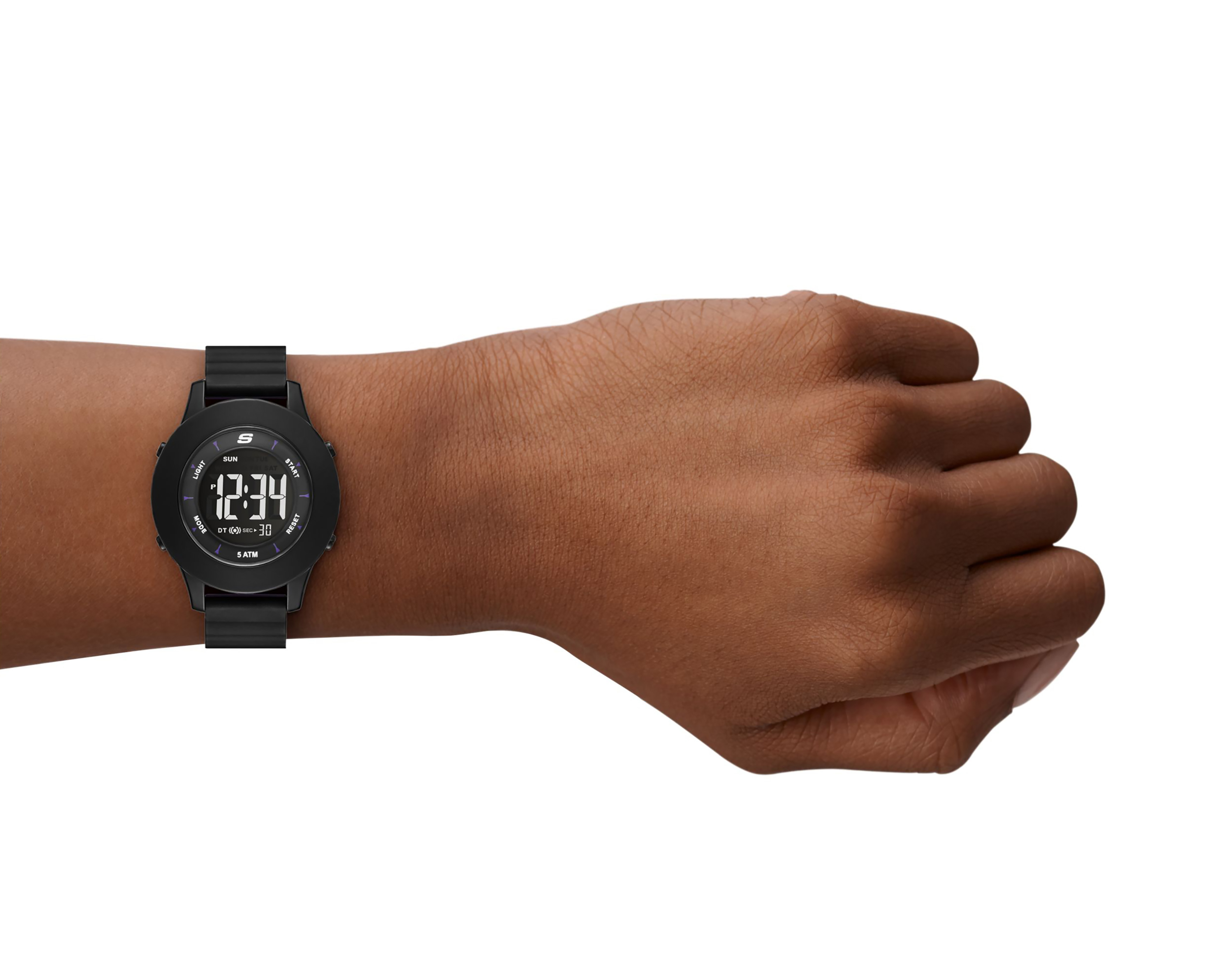 Foto 5 pulgar | Foto 4 | Reloj Skechers para Mujer SR6330 Negro