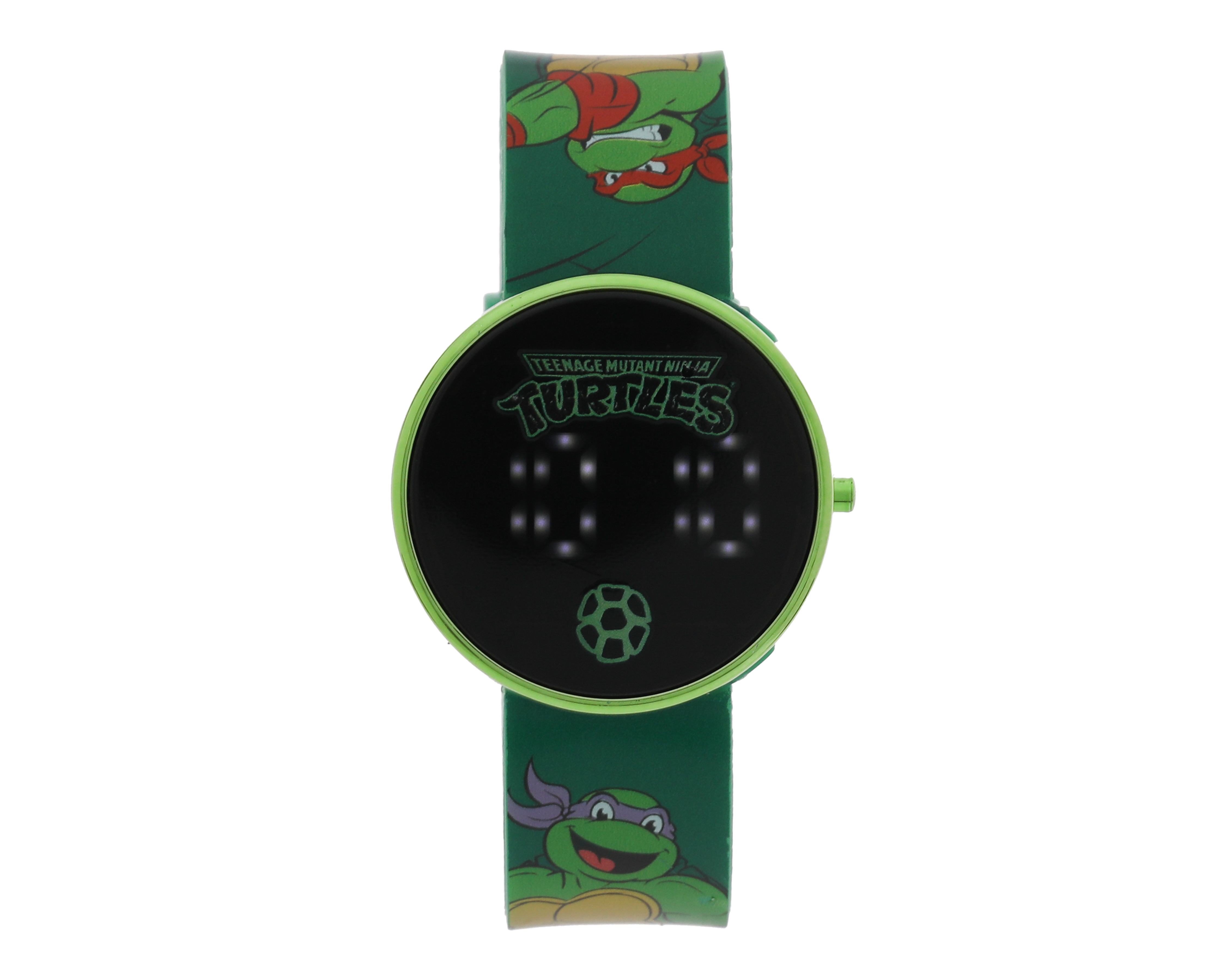 Foto 2 pulgar | Foto 1 | Reloj Tortugas Ninja para Niño TMR4179AZ Verde