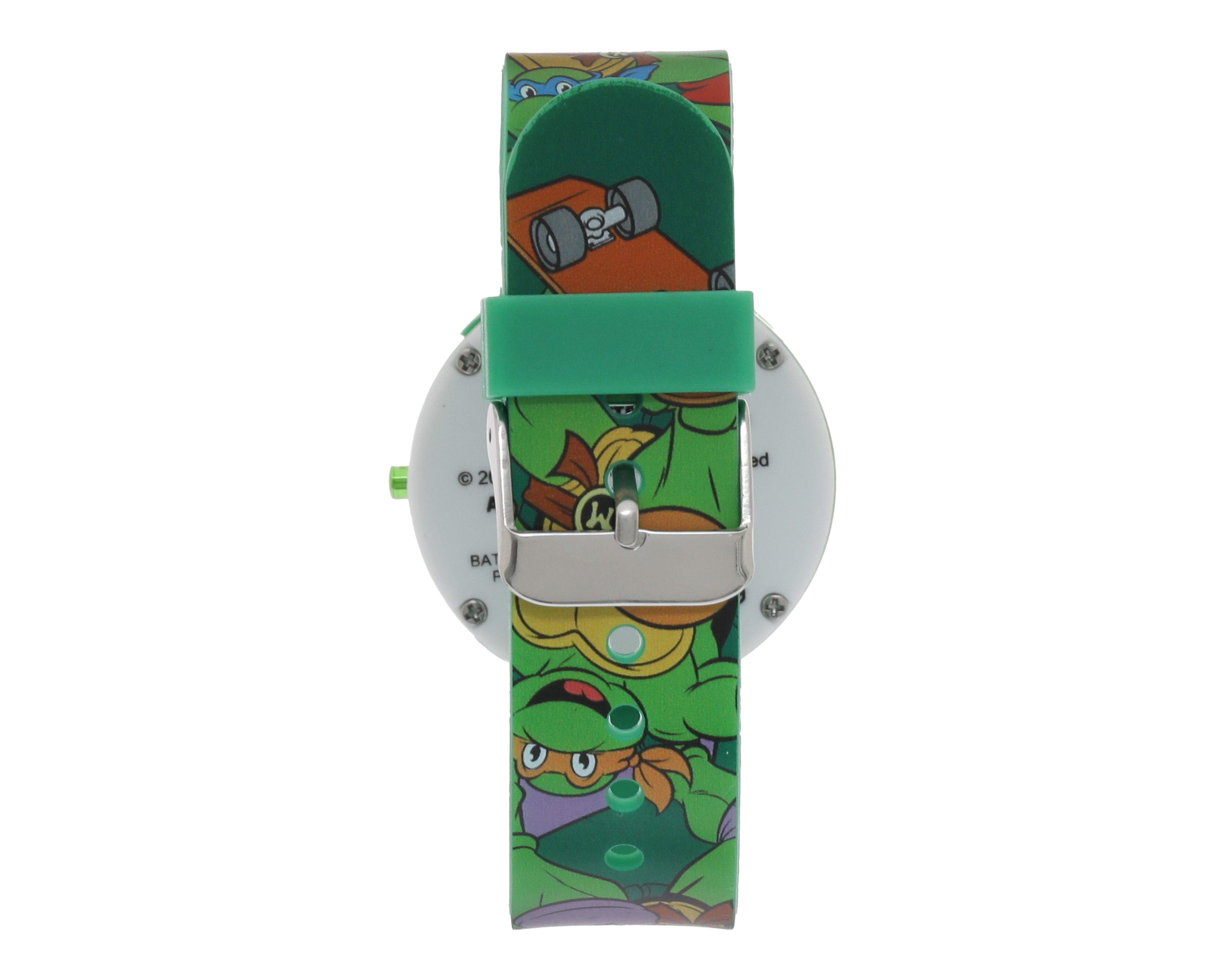 Foto 4 pulgar | Foto 3 | Reloj Tortugas Ninja para Niño TMR4179AZ Verde
