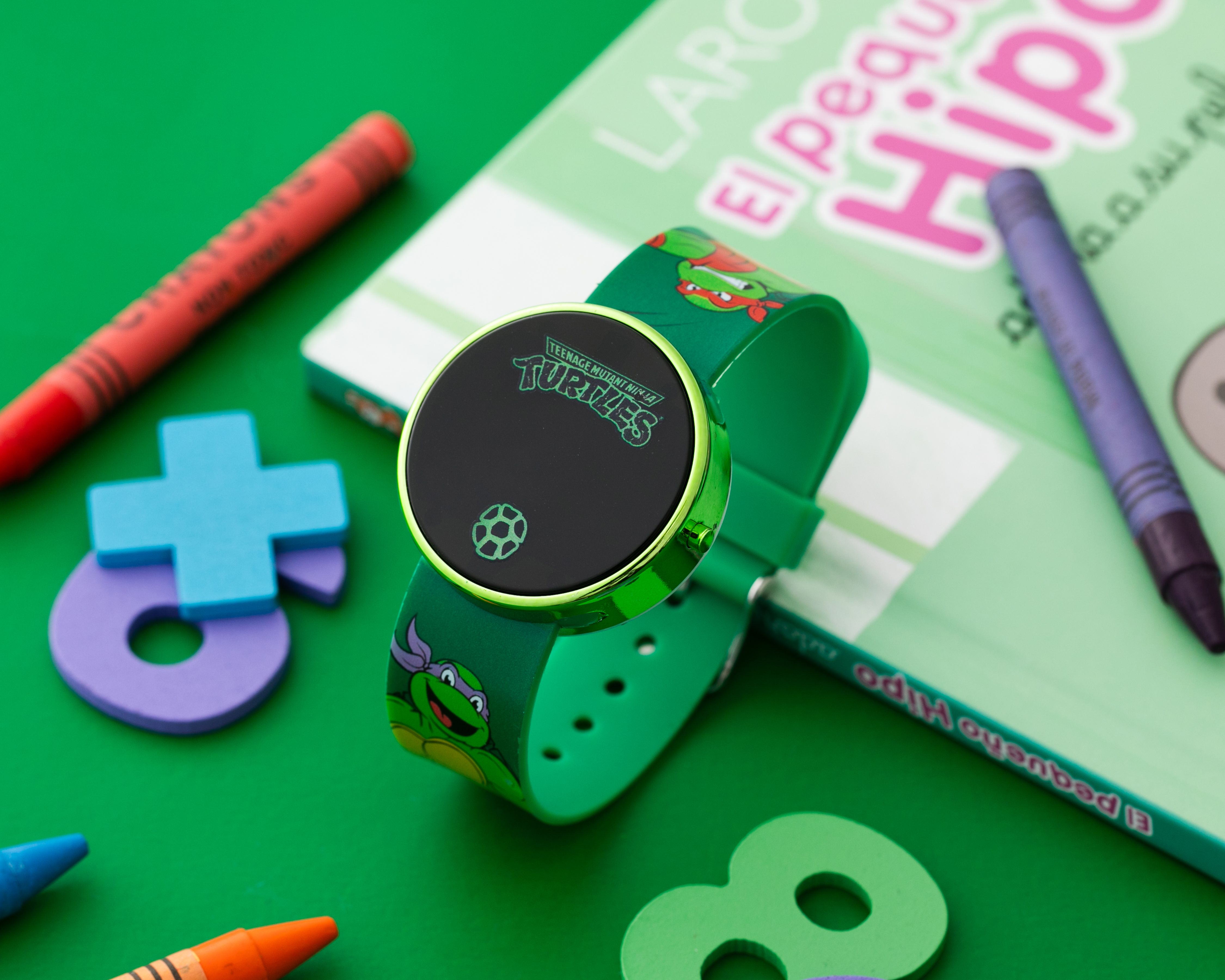 Foto 6 | Foto 6 | Reloj Tortugas Ninja para Niño TMR4179AZ Verde