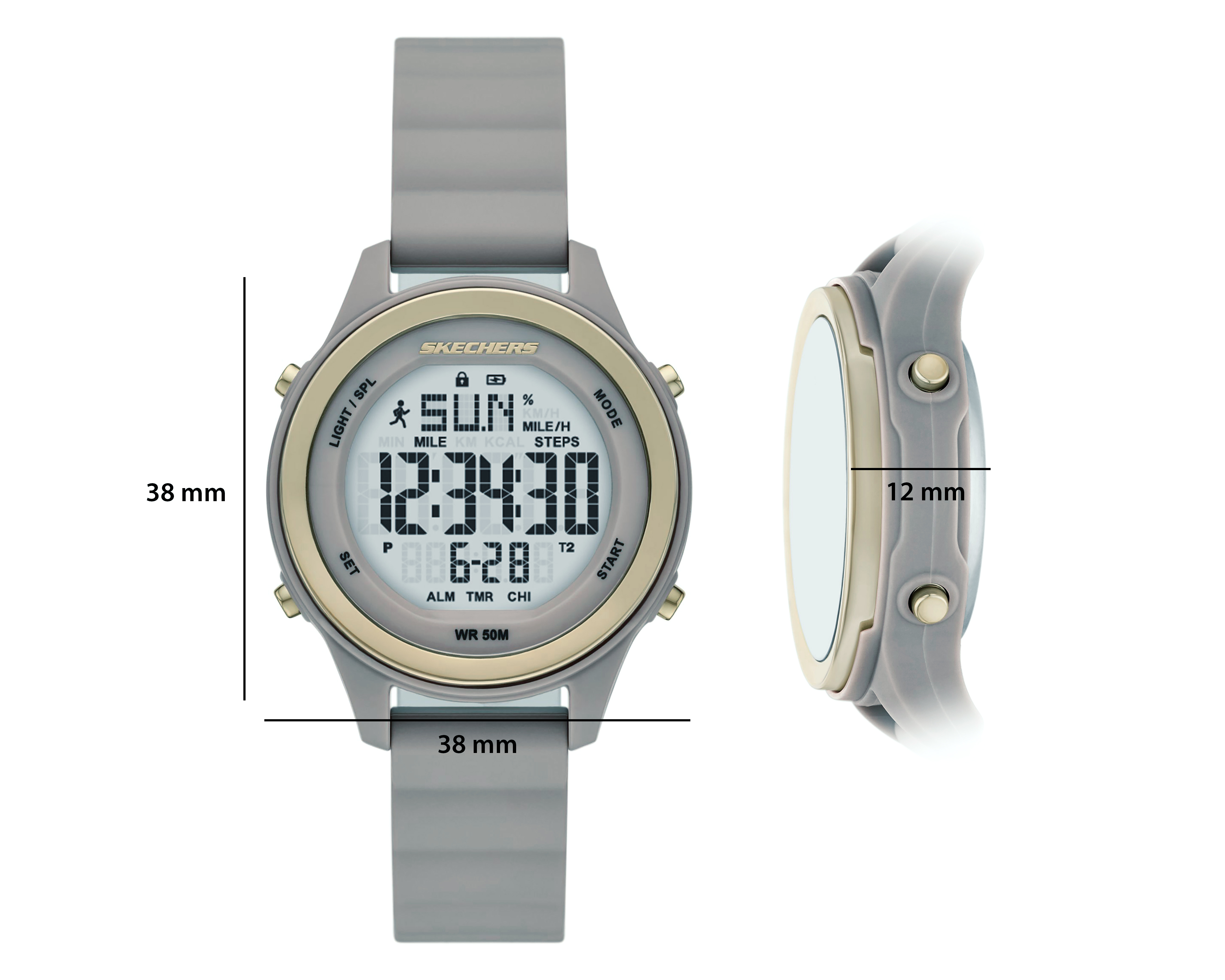 Foto 8 | Foto 8 | Reloj Skechers para Mujer SR6350 Nude