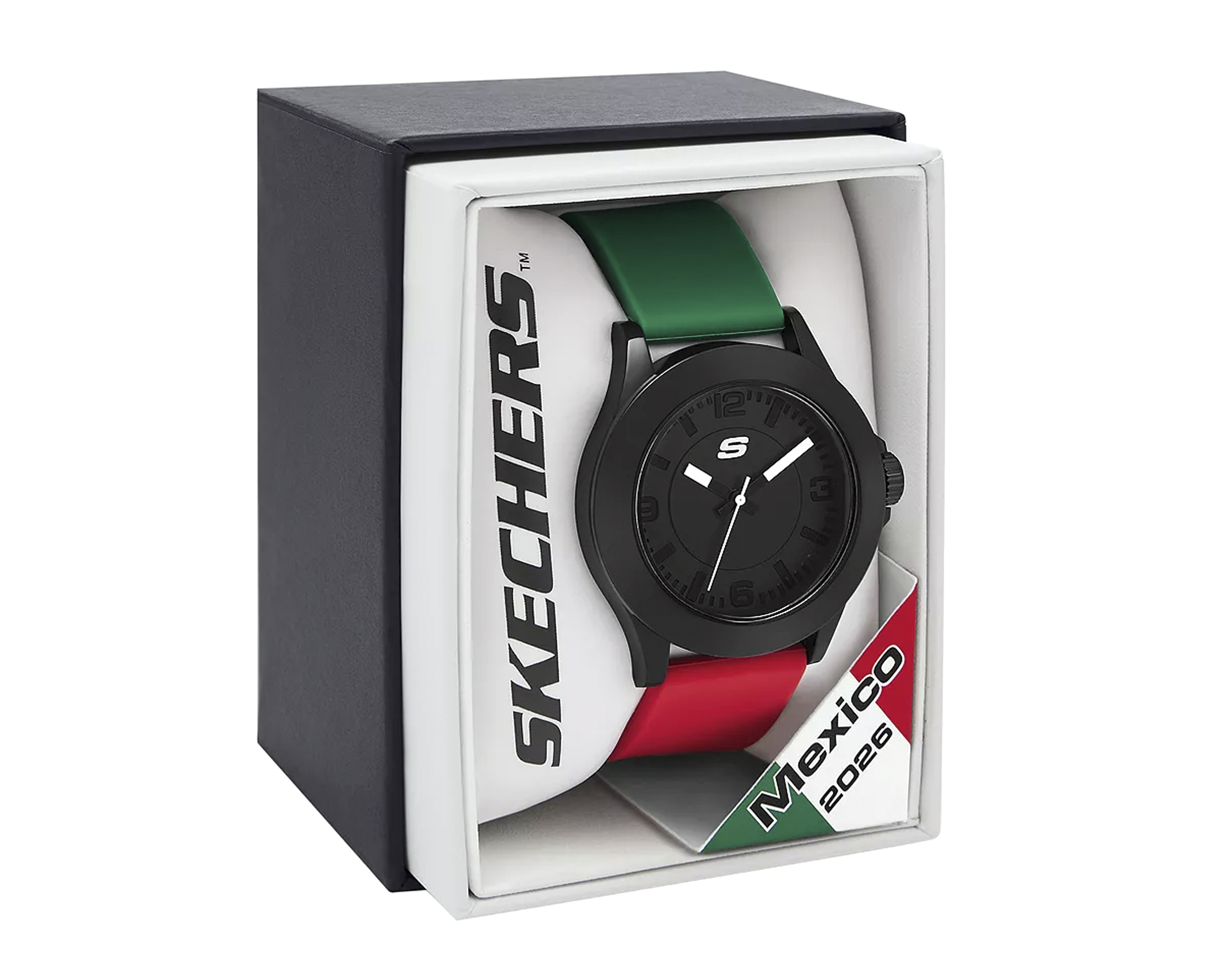 Foto 5 | Foto 5 | Reloj Skechers para Hombre SR6357 Negro