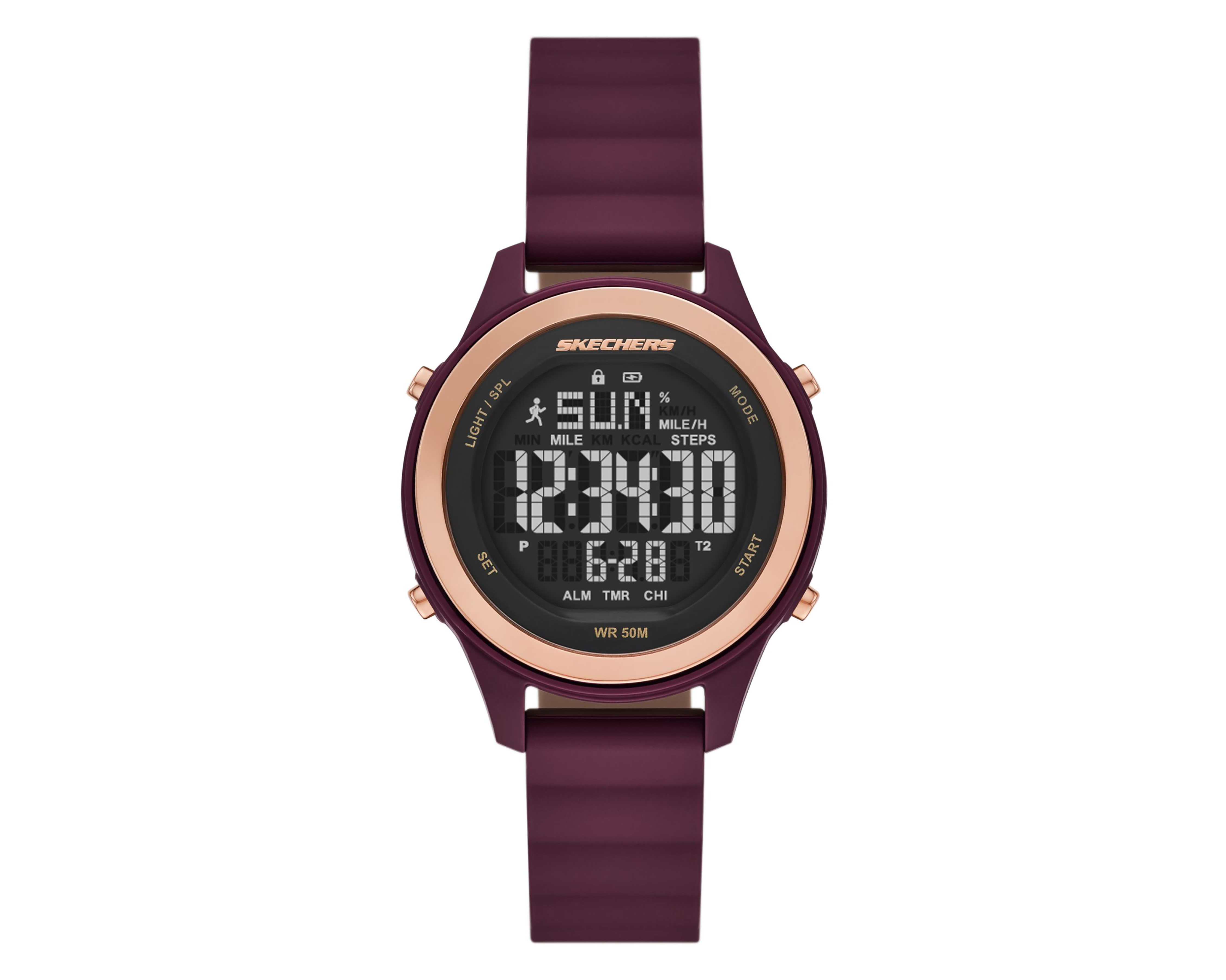 Reloj Skechers para Mujer Fairhaven Borgoña