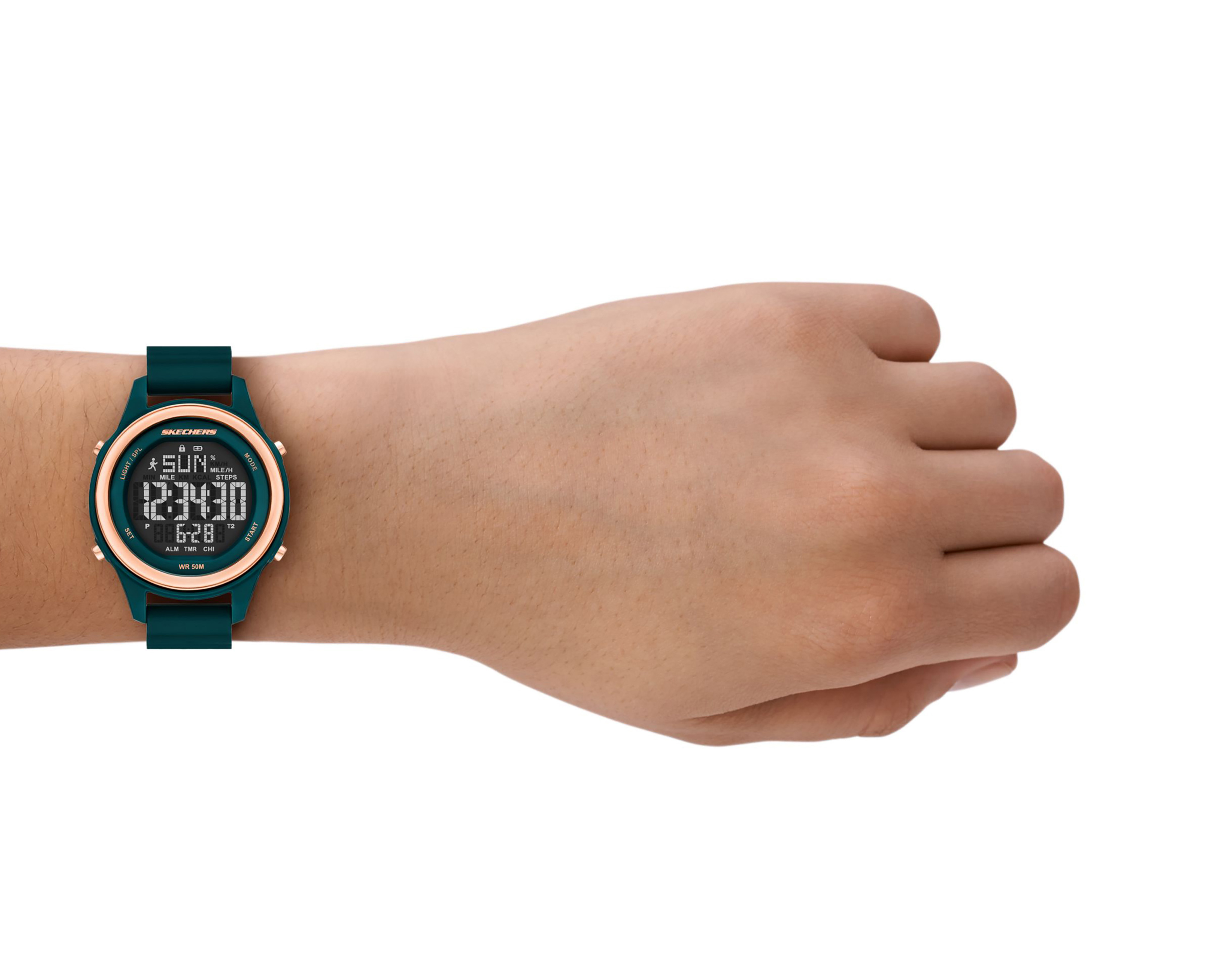 Foto 5 pulgar | Foto 4 | Reloj Skechers para Mujer Fairhaven Verde