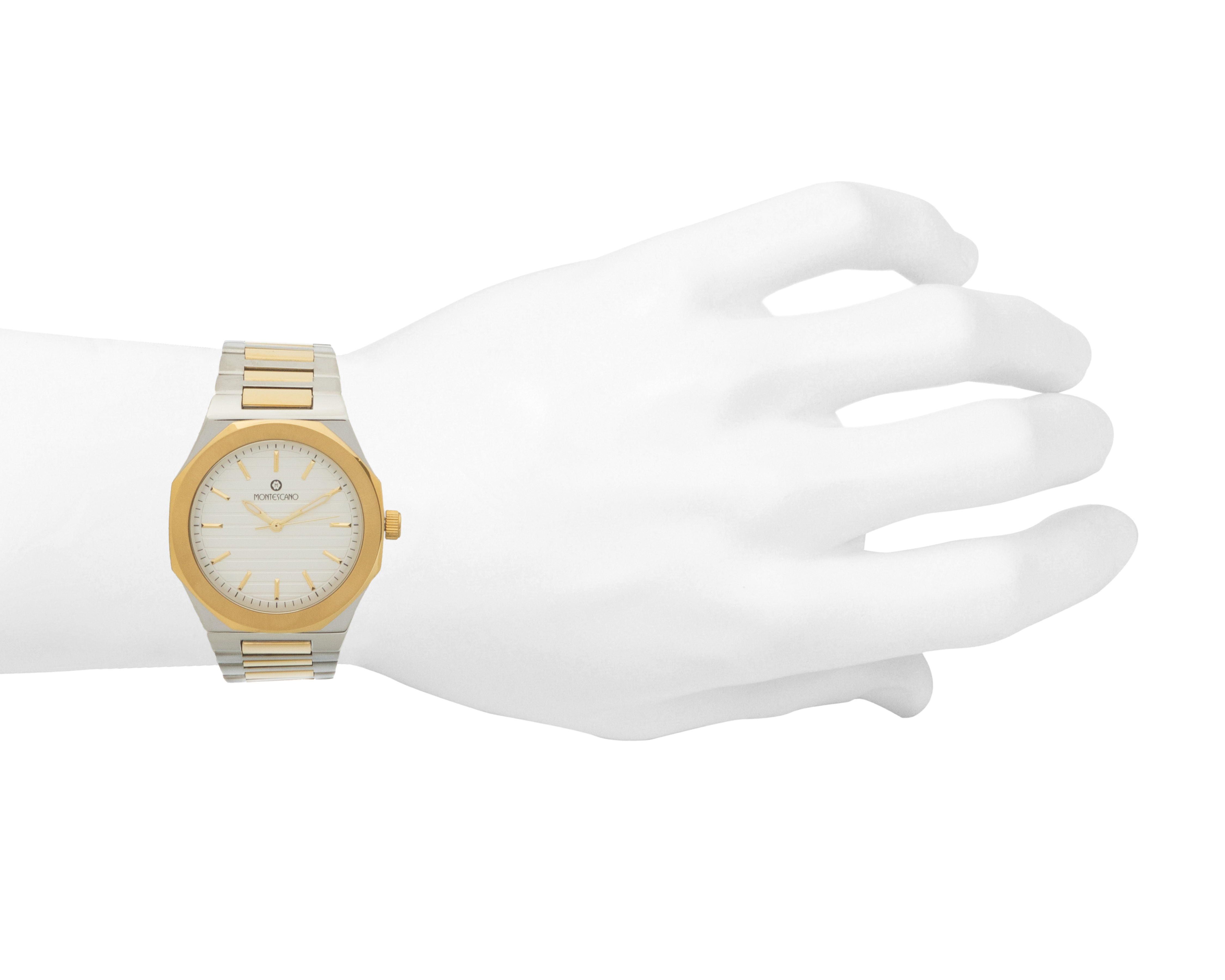 Foto 4 | Foto 4 | Reloj Montescano para Hombre TASTC3520 Plateado/Dorado