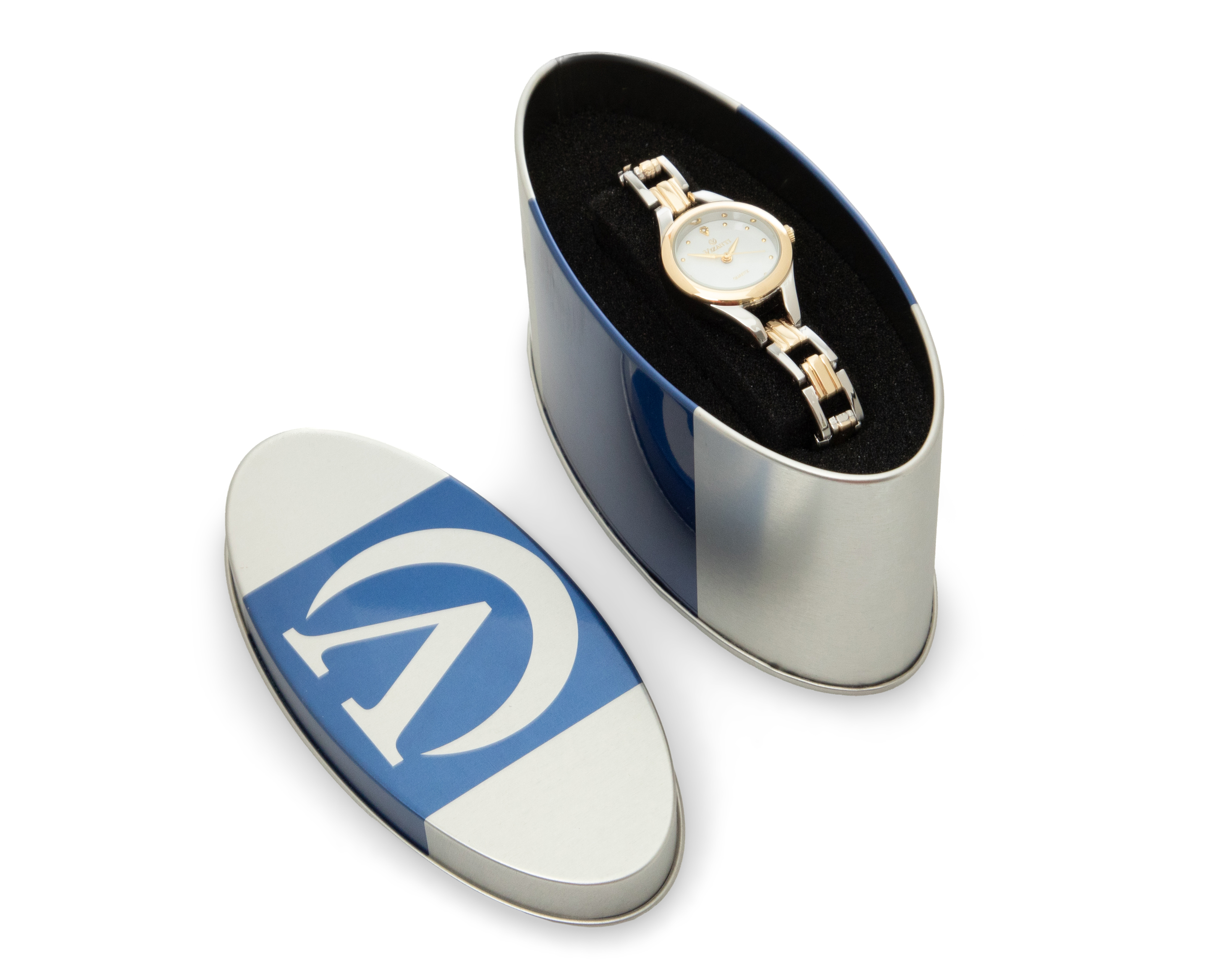 Foto 4 | Foto 4 | Reloj Montescano para Mujer RVTB3468 Dorado y Plateado