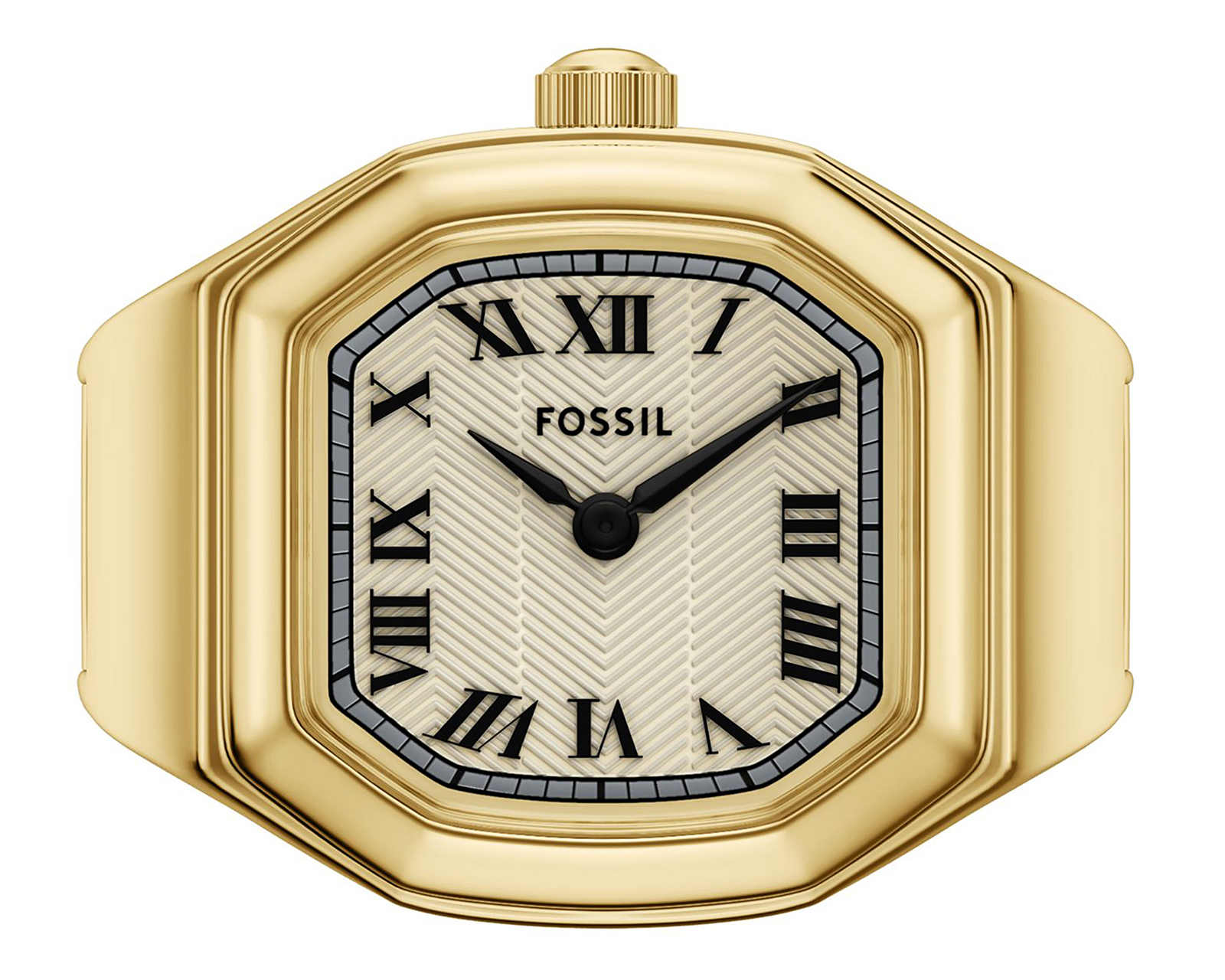 Foto 2 pulgar | Foto 1 | Reloj de Anillo Fossil para Mujer ES5446 Dorado