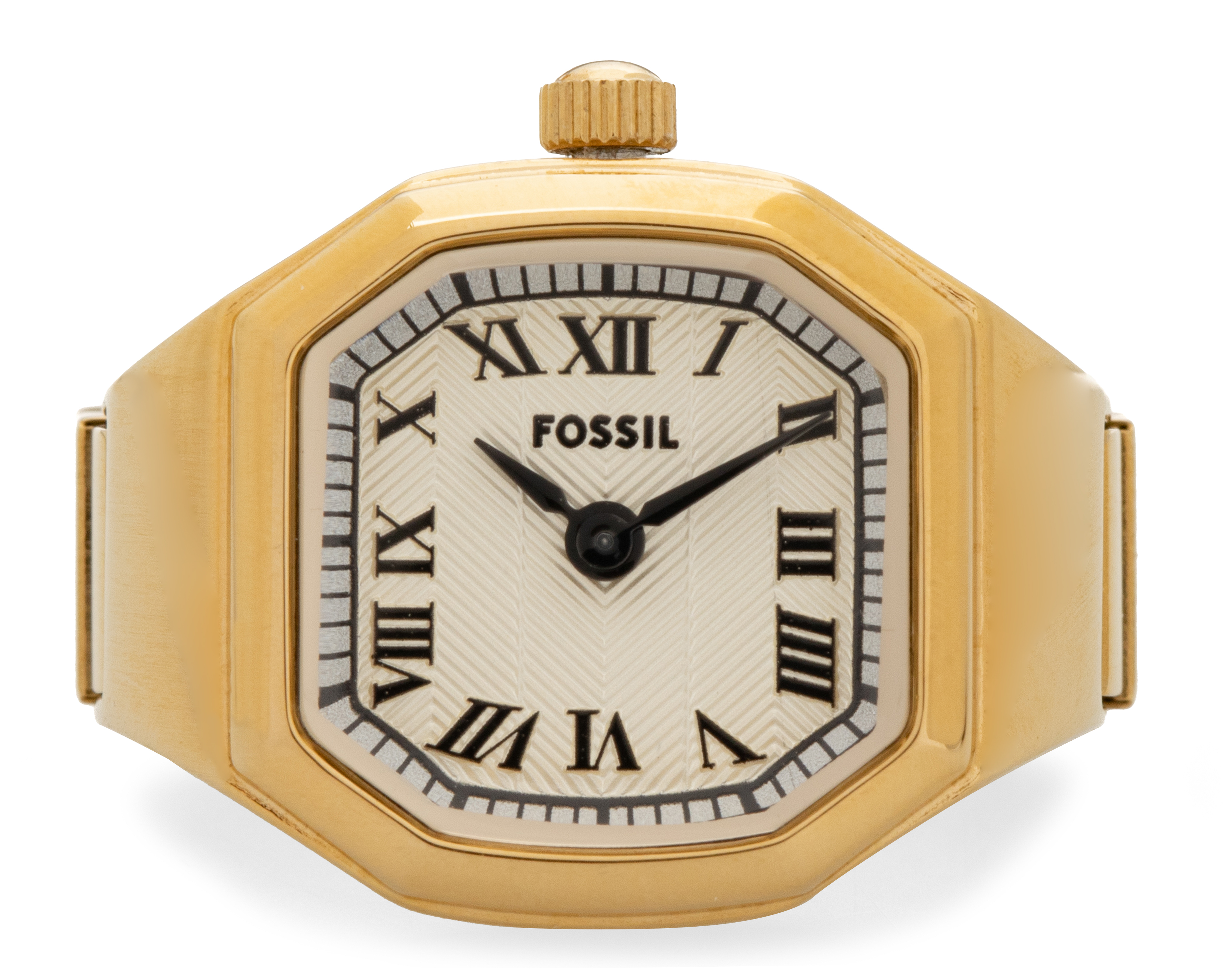 Reloj de Anillo Fossil para Mujer ES5446 Dorado