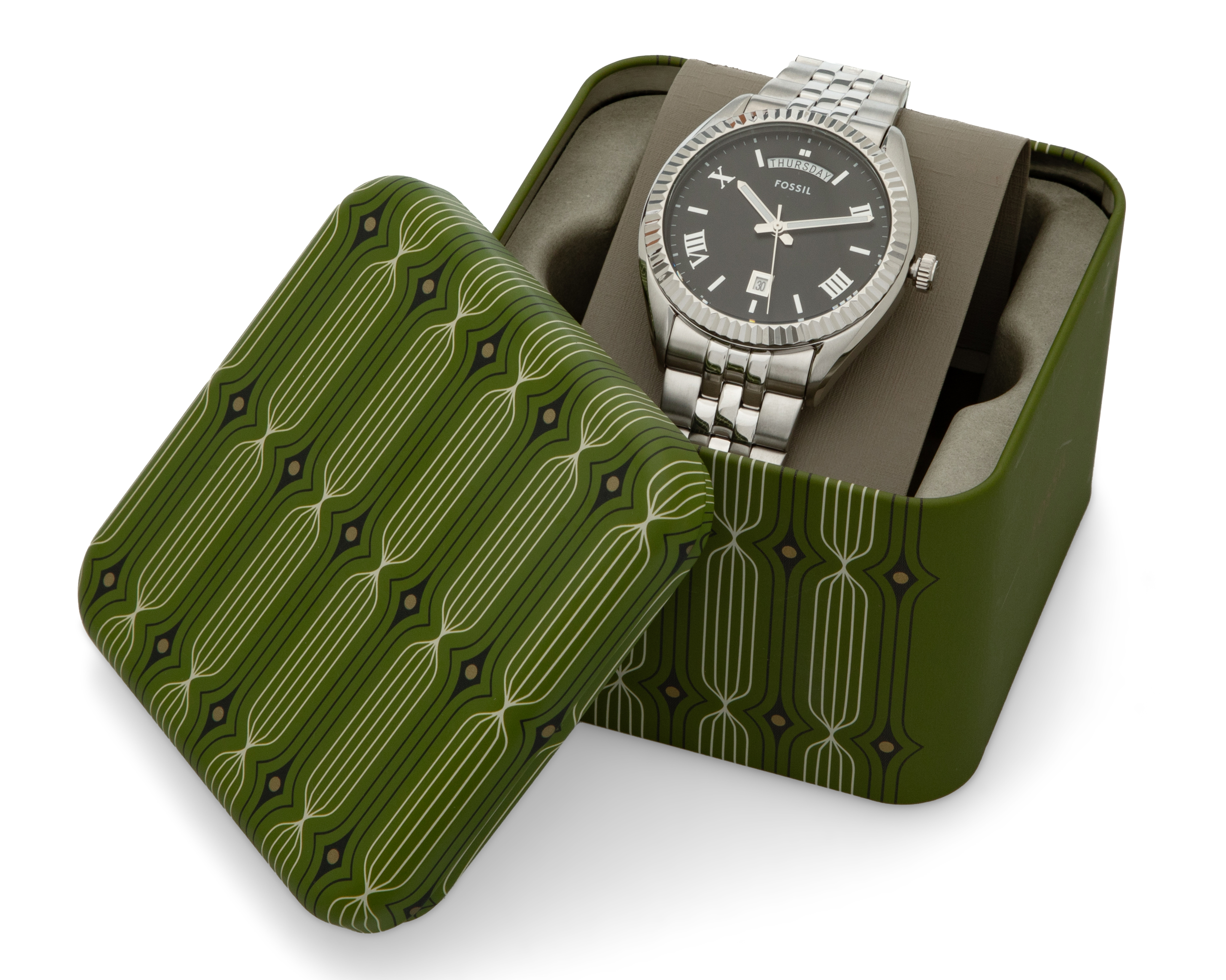 Foto 6 pulgar | Foto 5 | Reloj Fossil para Hombre FS6139 Plateado