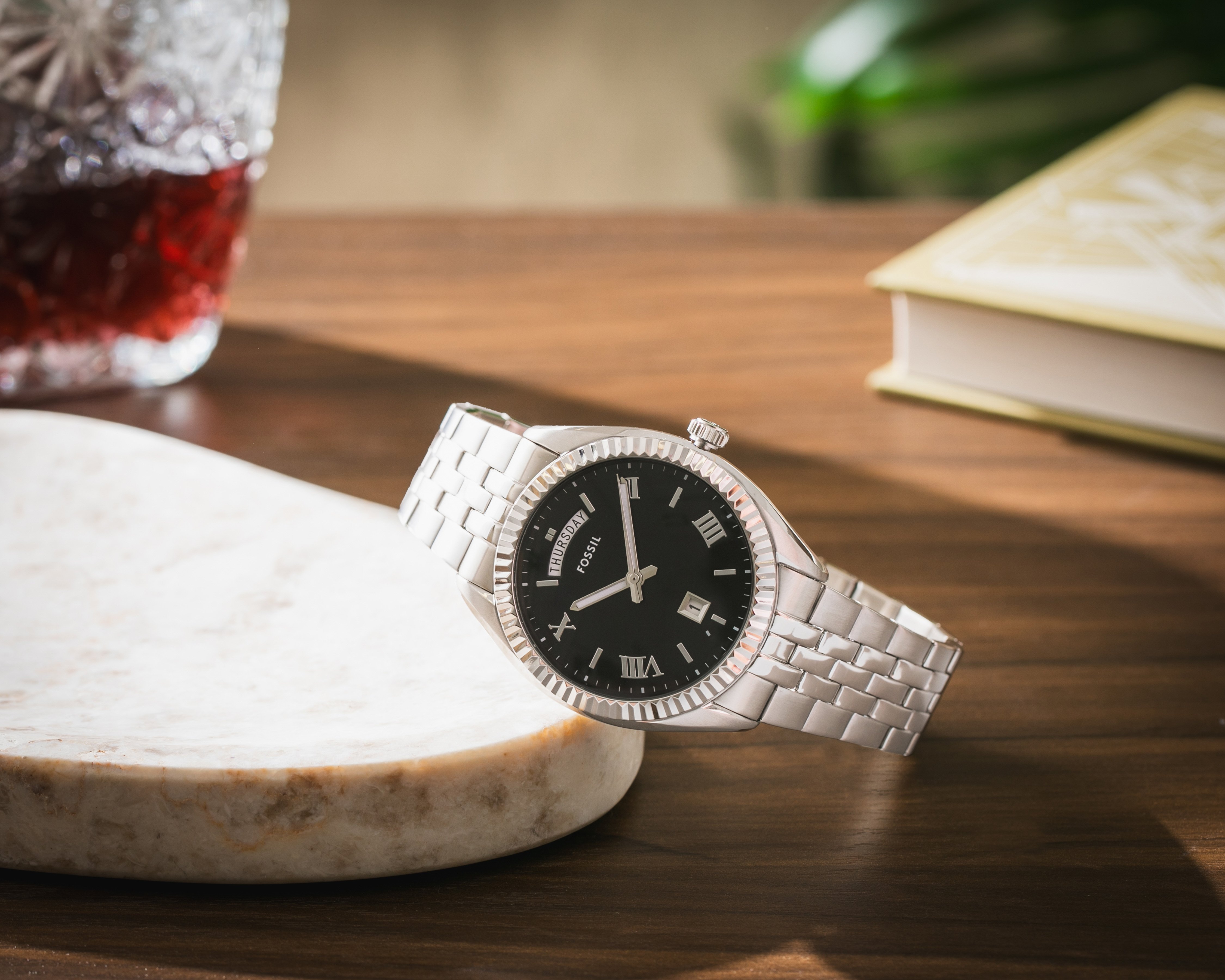 Foto 6 | Foto 6 | Reloj Fossil para Hombre FS6139 Plateado