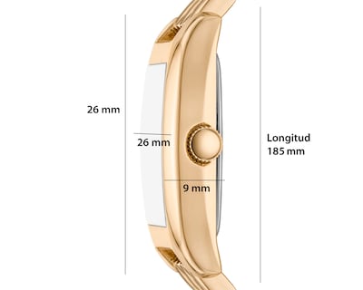 Foto 6 | Foto 6 | Reloj Skechers para Mujer SR9134 Dorado con 3 Accesorios