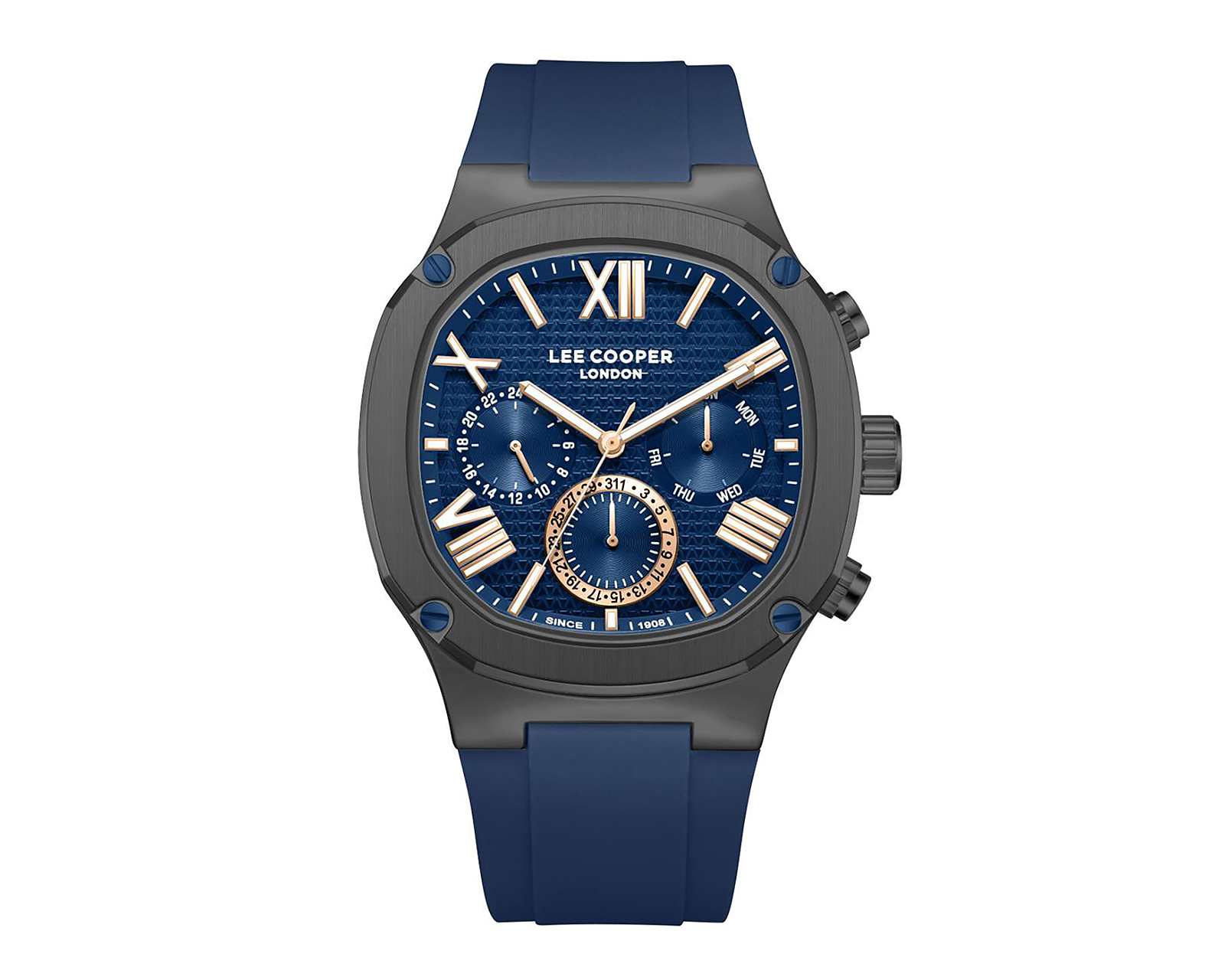 Foto 2 pulgar | Foto 1 | Reloj Lee Cooper para Hombre LC08150.099 Azul