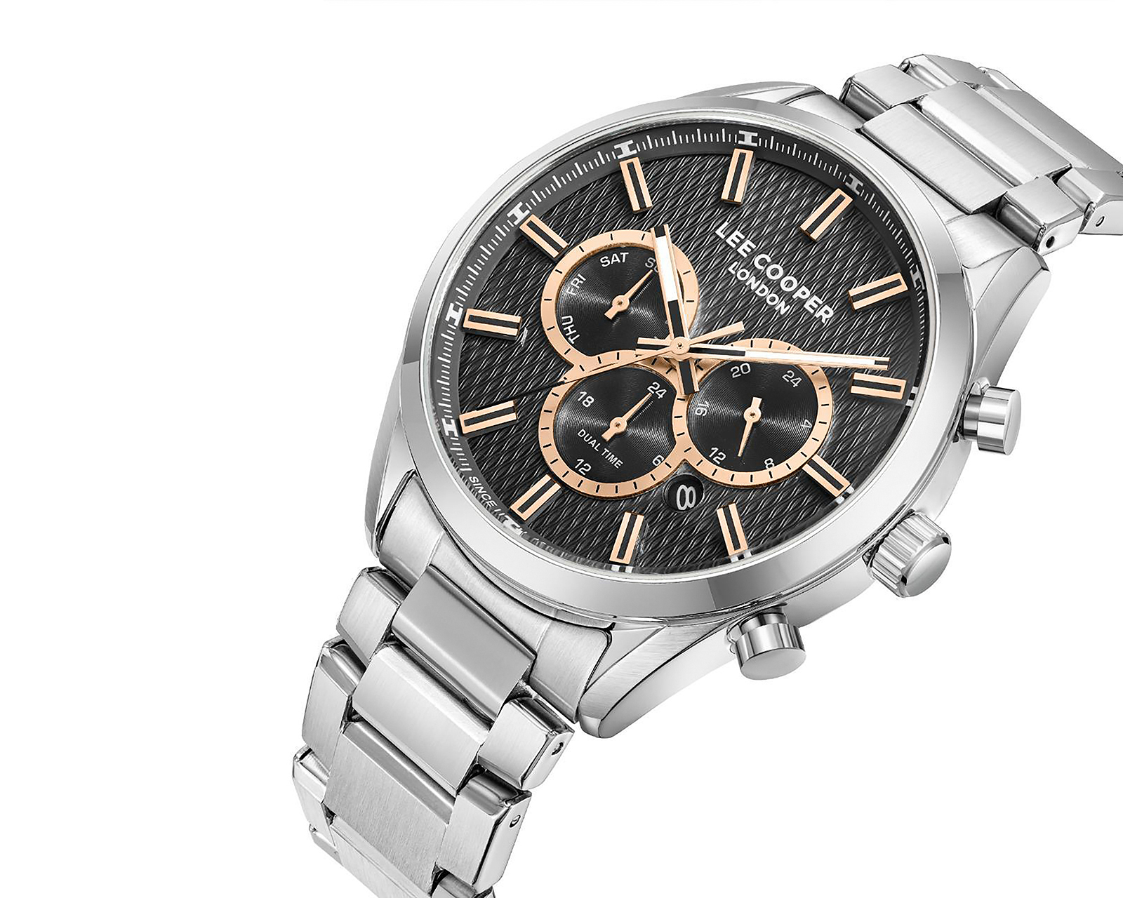 Foto 5 pulgar | Foto 4 | Reloj Lee Cooper para Hombre LC08153.360 Plateado