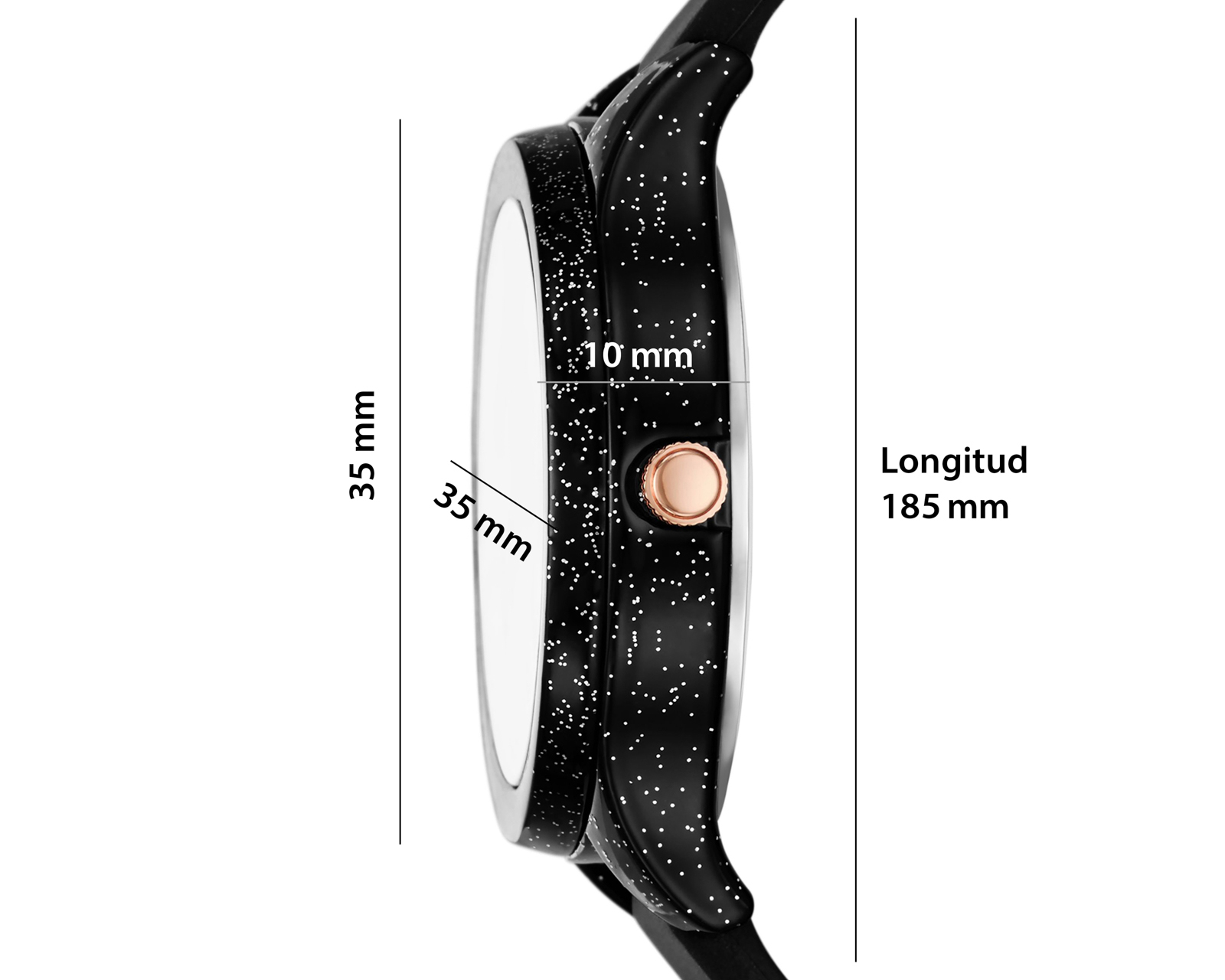 Foto 7 | Foto 7 | Reloj Skechers para Mujer Carmelina Negro