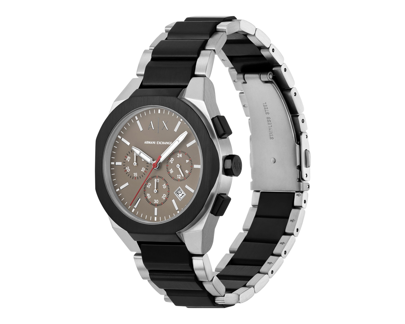 Foto 6 | Foto 6 | Reloj Armani Exchange para Hombre AX4199 Negro con Plateado