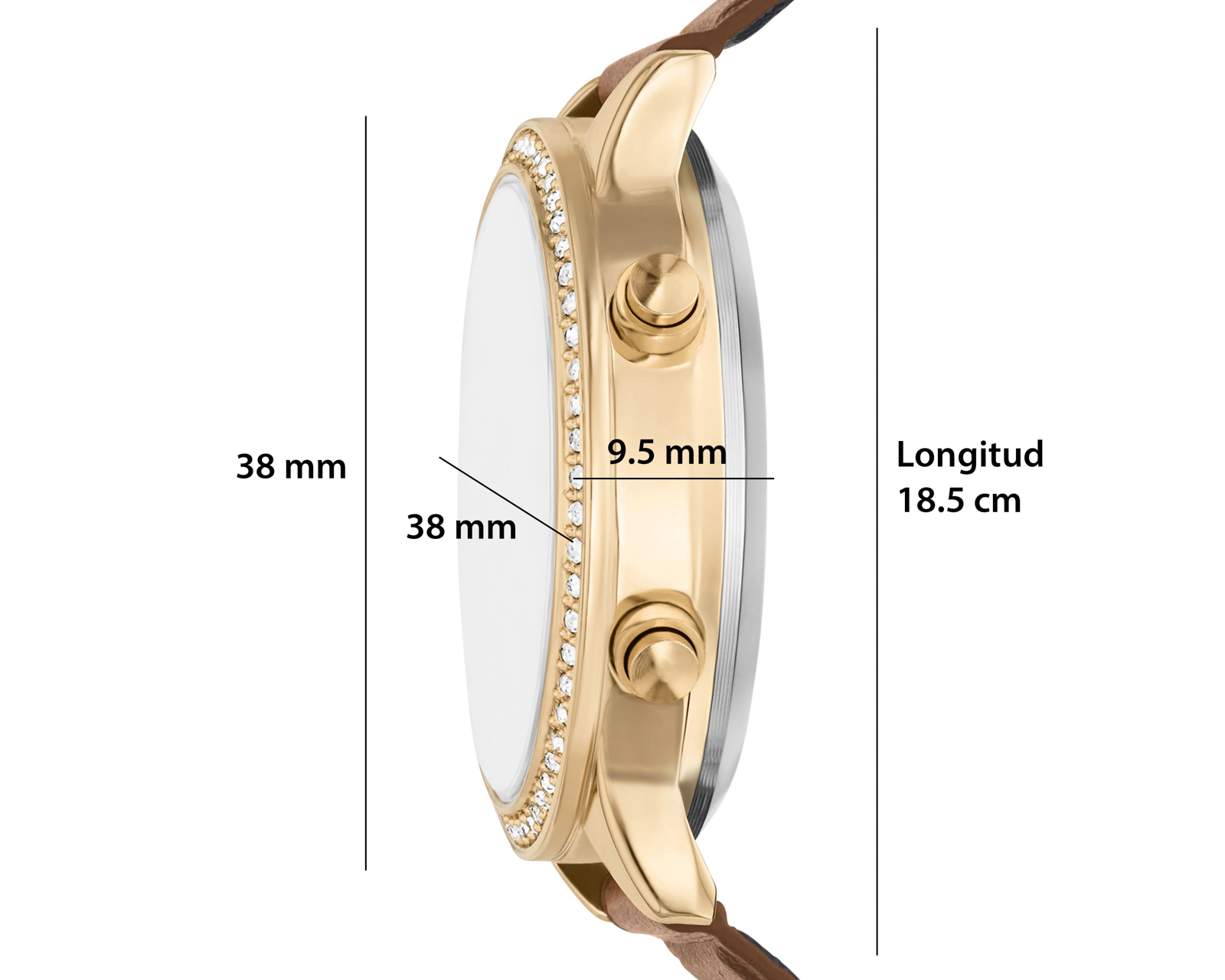 Foto 8 pulgar | Foto 7 | Reloj Skechers para Mujer Aliso Dorado