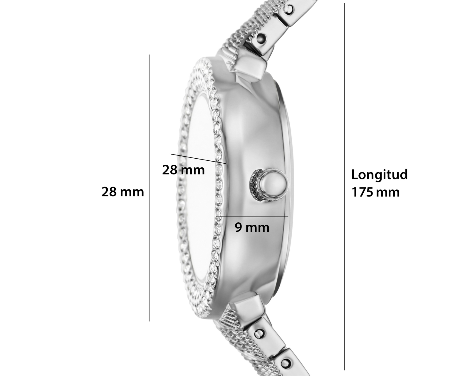 Foto 7 pulgar | Foto 6 | Reloj Relic para Mujer ZR37310 Plateado