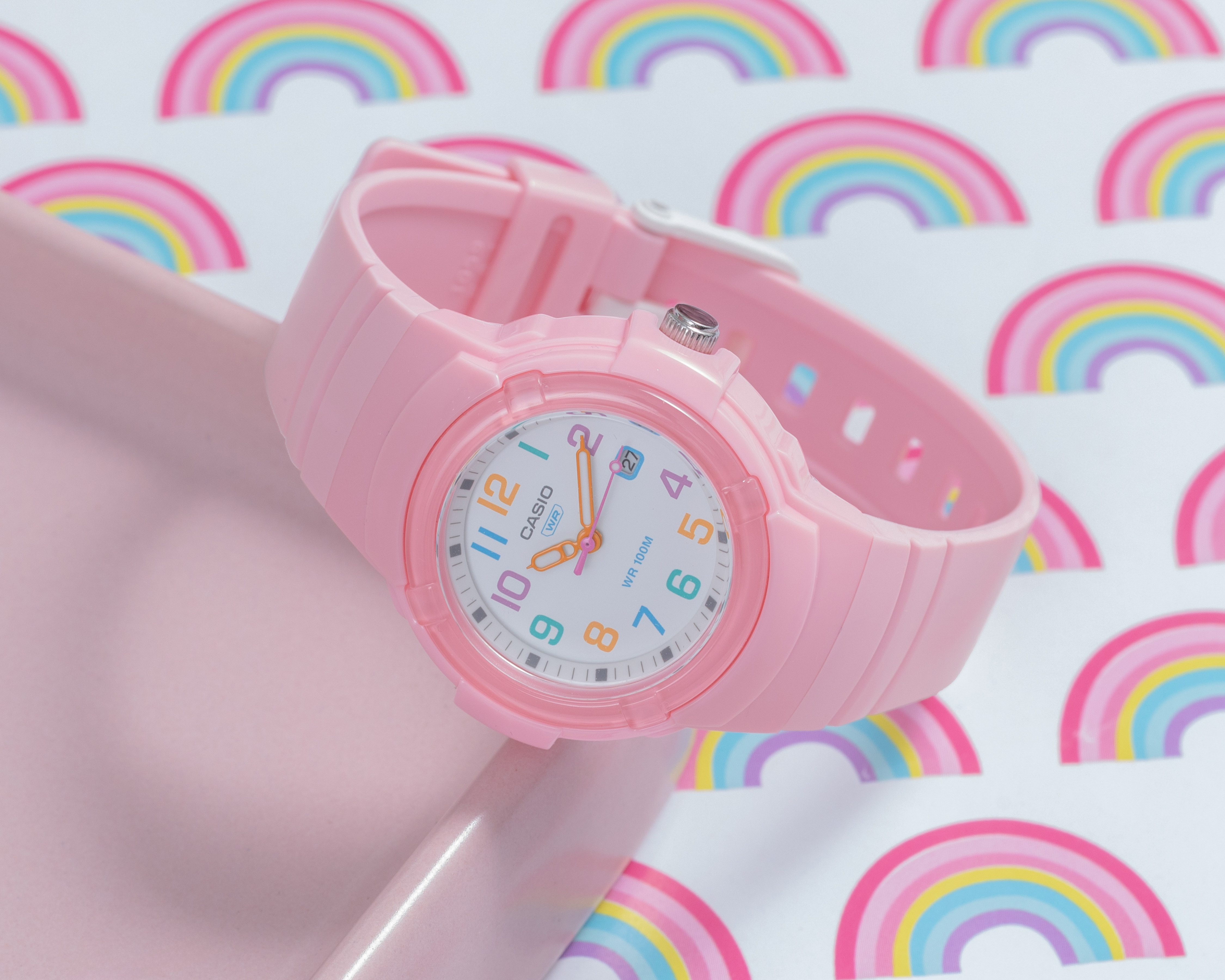 Foto 6 pulgar | Foto 5 | Reloj Casio para Mujer LX-800H-4AVCF Rosa