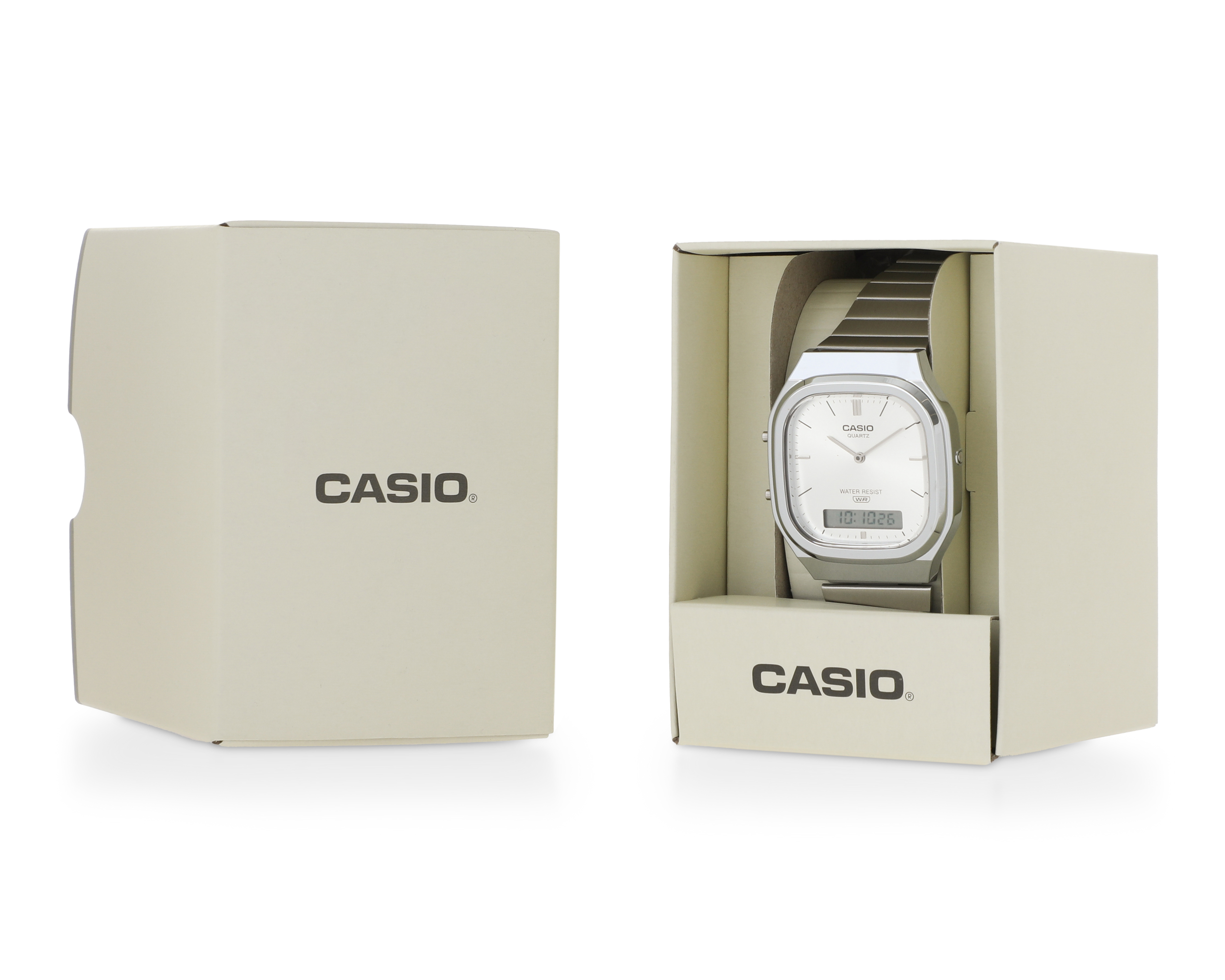 Foto 4 | Foto 4 | Reloj Casio Unisex AQ-240E-7ACF Plateado