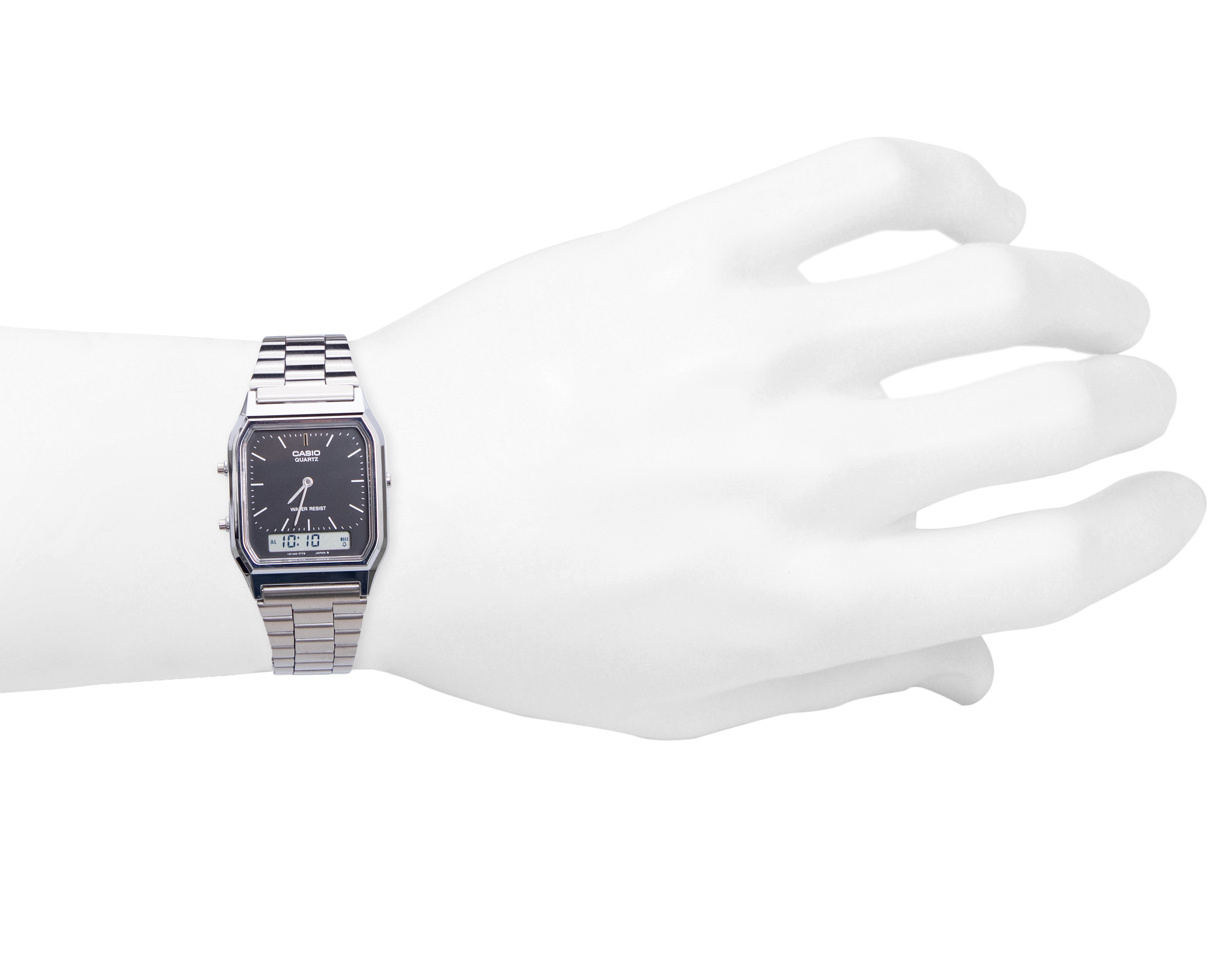 Foto 4 | Foto 4 | Reloj Casio Unisex AQ-240E-7ACF Plateado