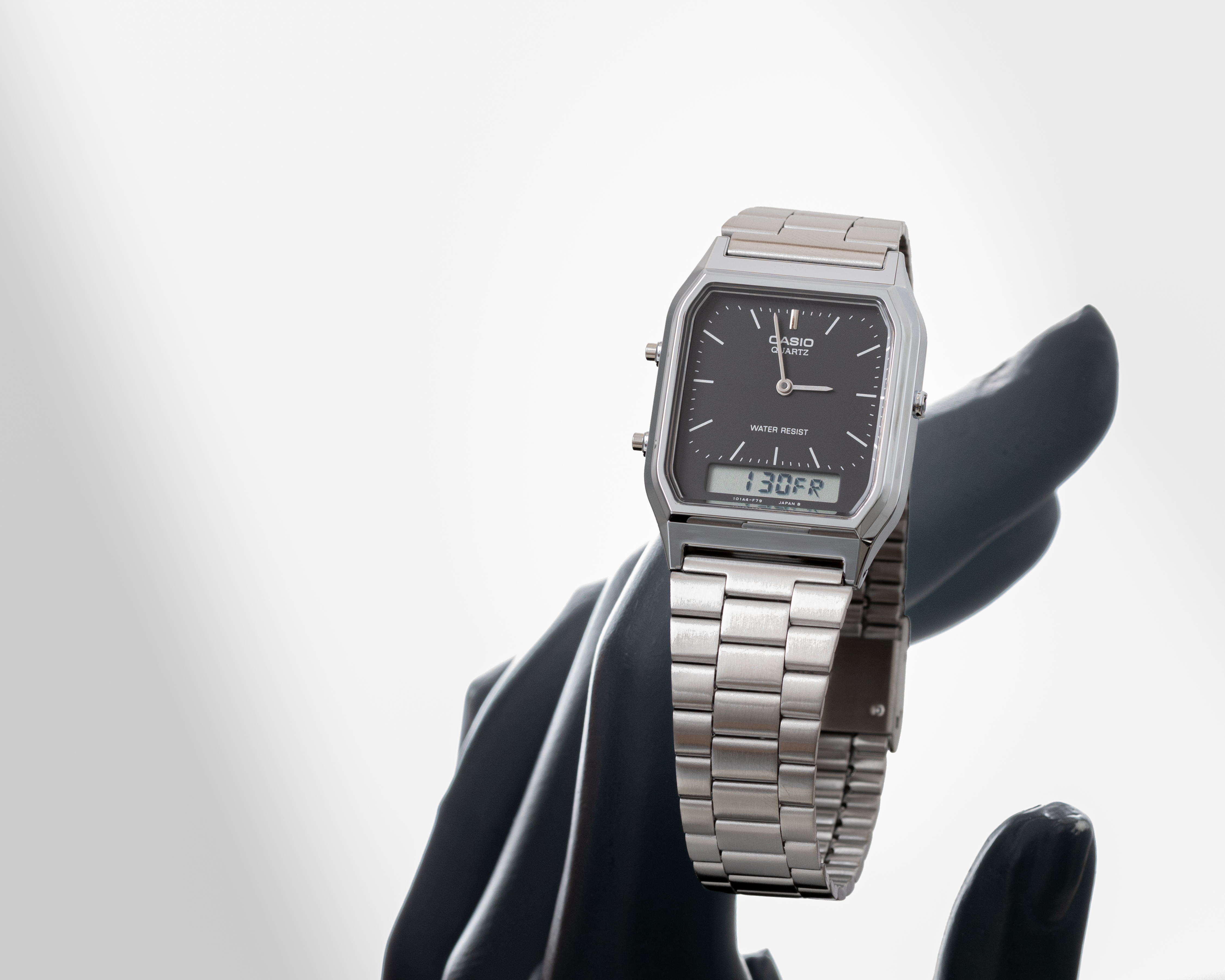 Foto 6 | Foto 6 | Reloj Casio Unisex AQ-240E-7ACF Plateado