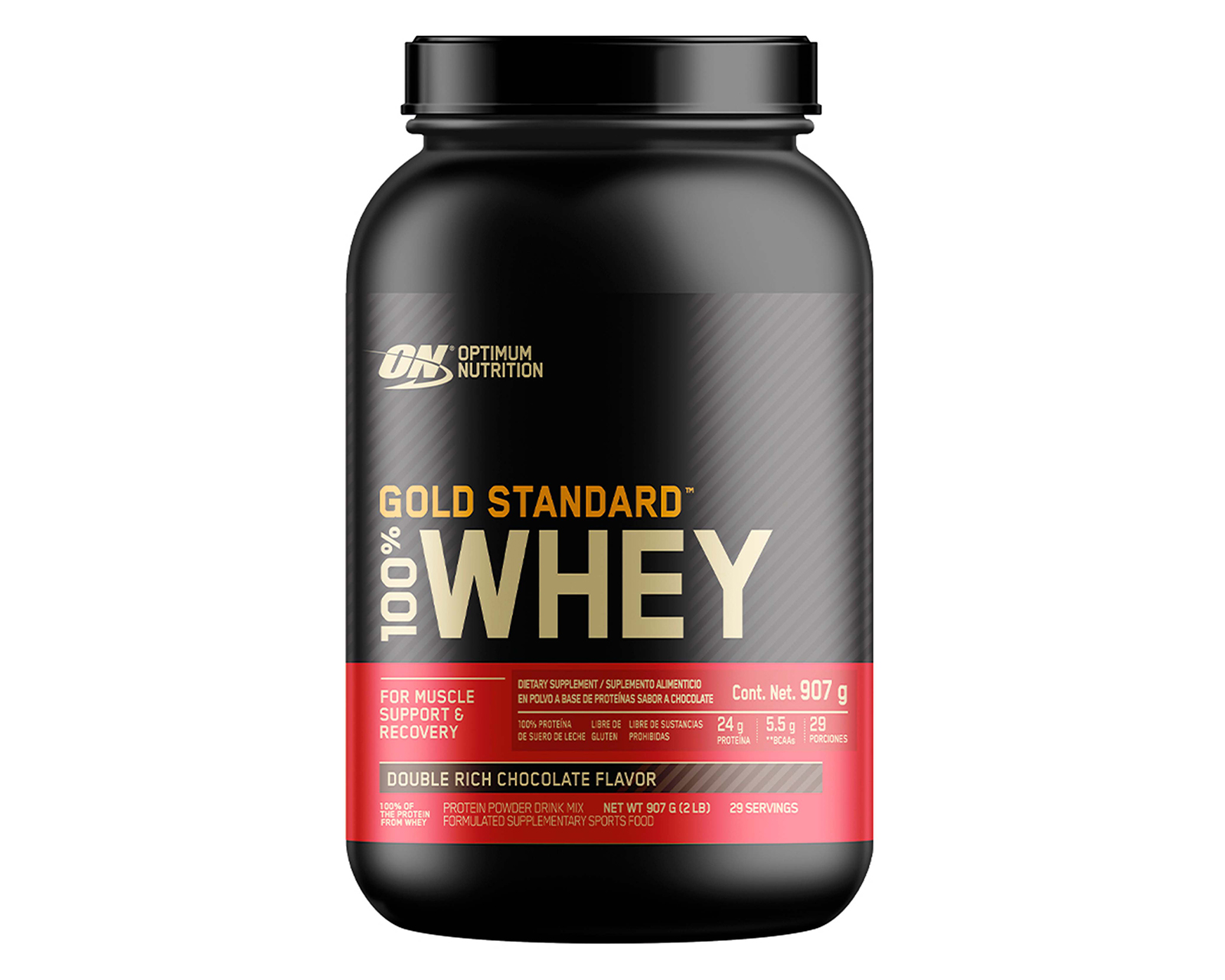 Foto 1 | Foto 1 | Proteína Optimum Nutrition Gold Standard de Suero de Leche Sabor Chocolate 907 g