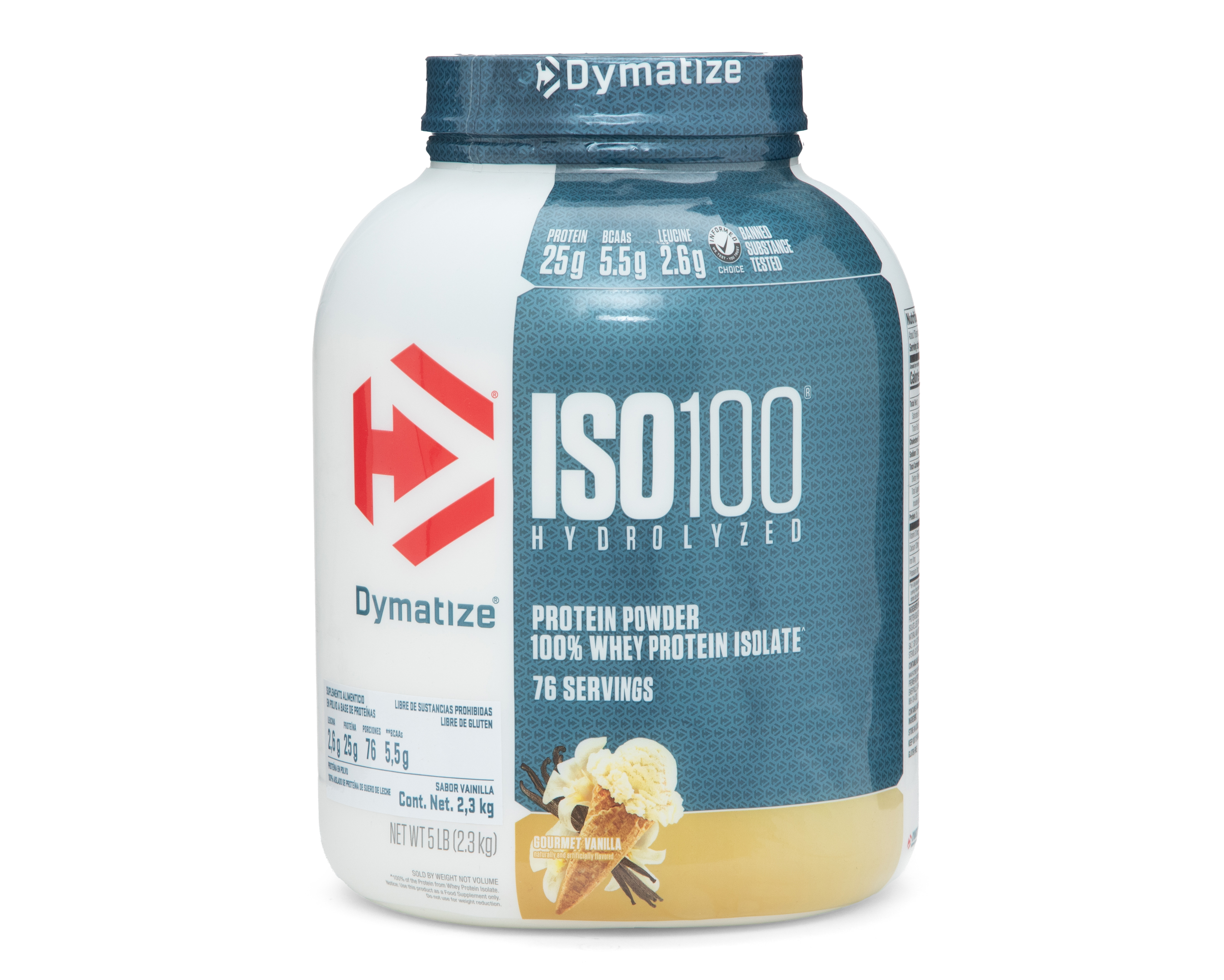 Foto 1 | Foto 1 | Suplemento Alimenticio Dymatize con Suero de Leche Hidrolizada Sabor Vainilla 2.3 kg