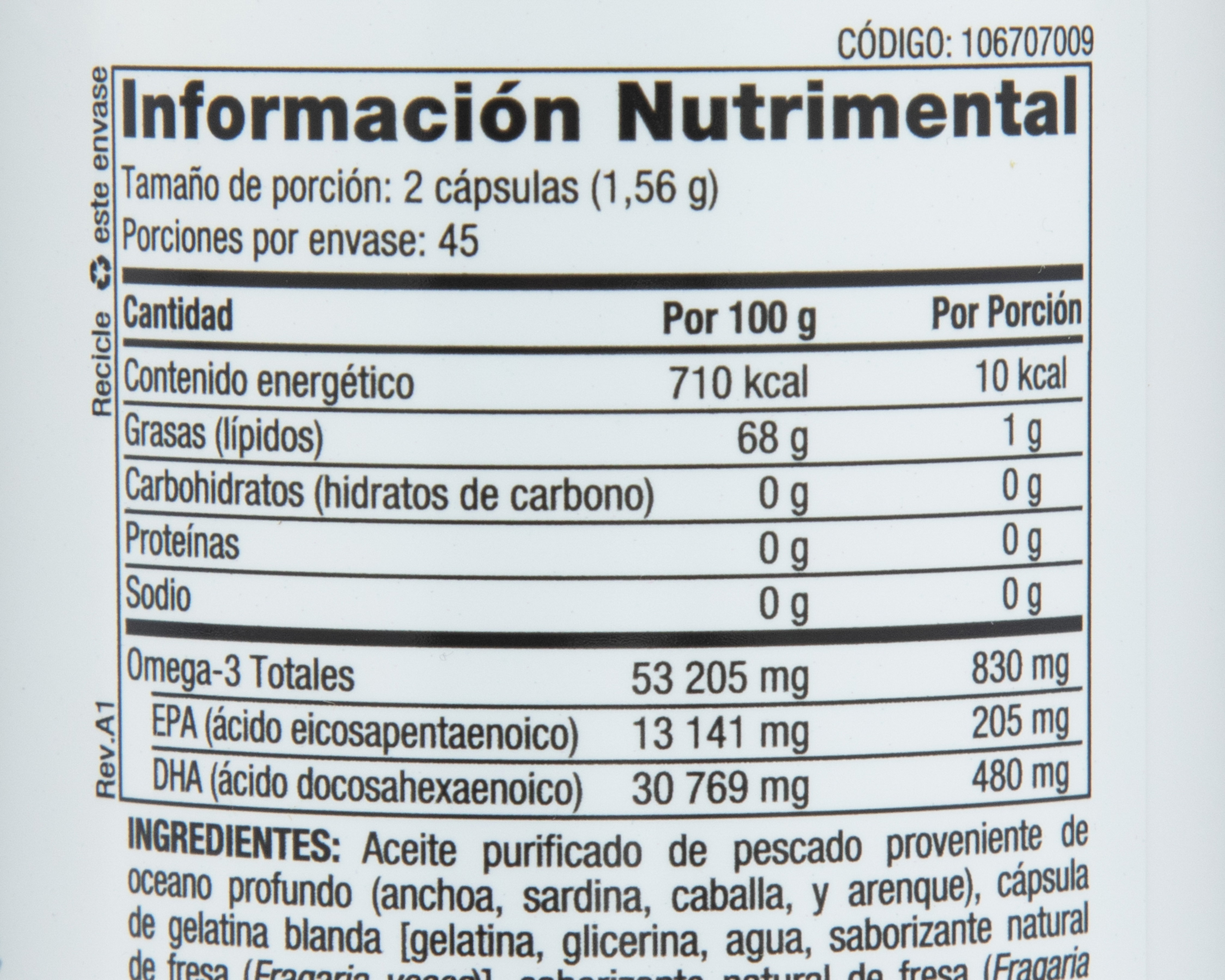 Foto 4 pulgar | Foto 3 | Suplemento Alimenticio Nordic Naturals DHA Aceite de Pescado Sabor Fresa 90 Cápsulas