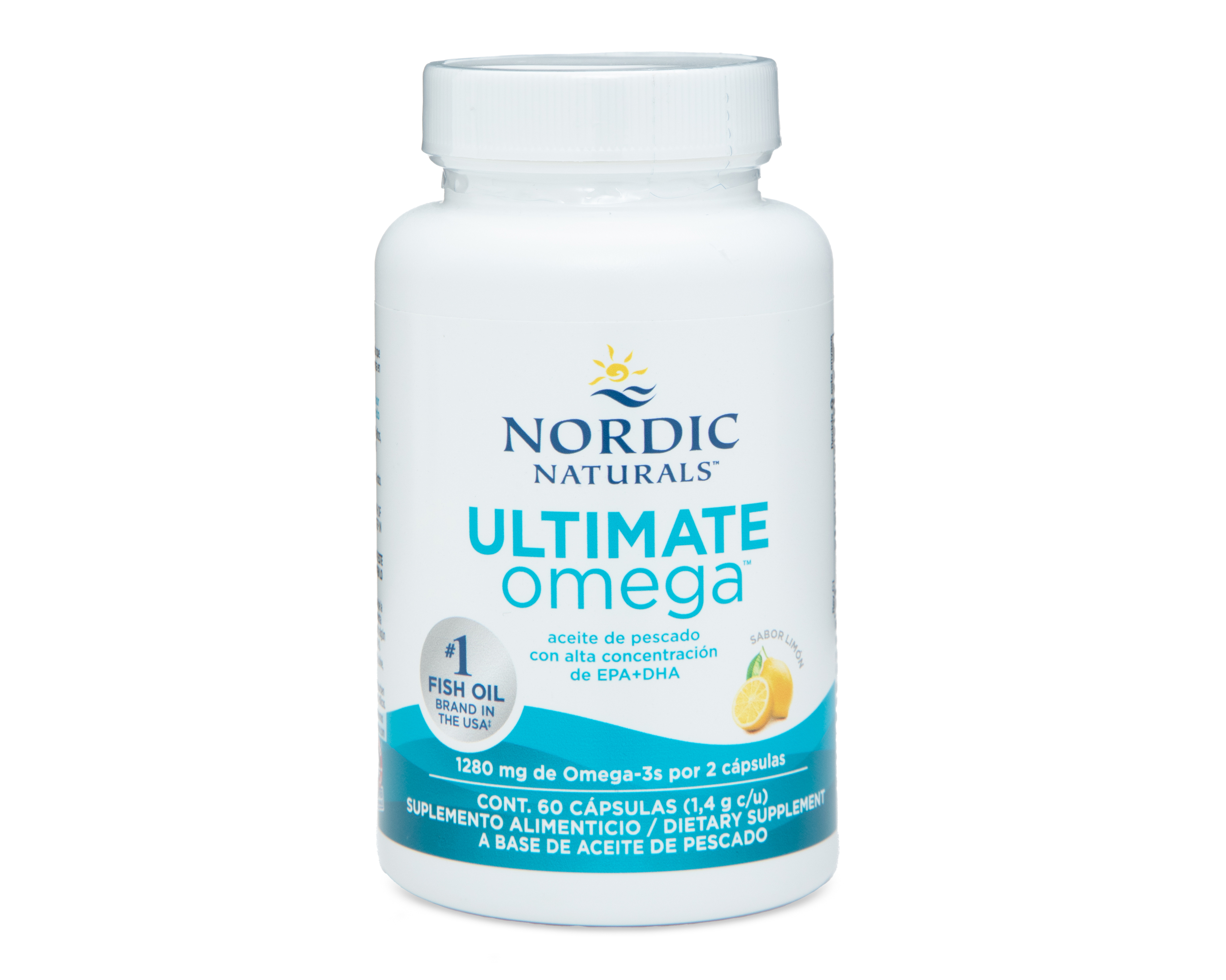 Foto 1 | Foto 1 | Suplemento Alimenticio Nordic Naturals Ultimate Omega Aceite de Pescado Sabor Limón 60 Cápsulas