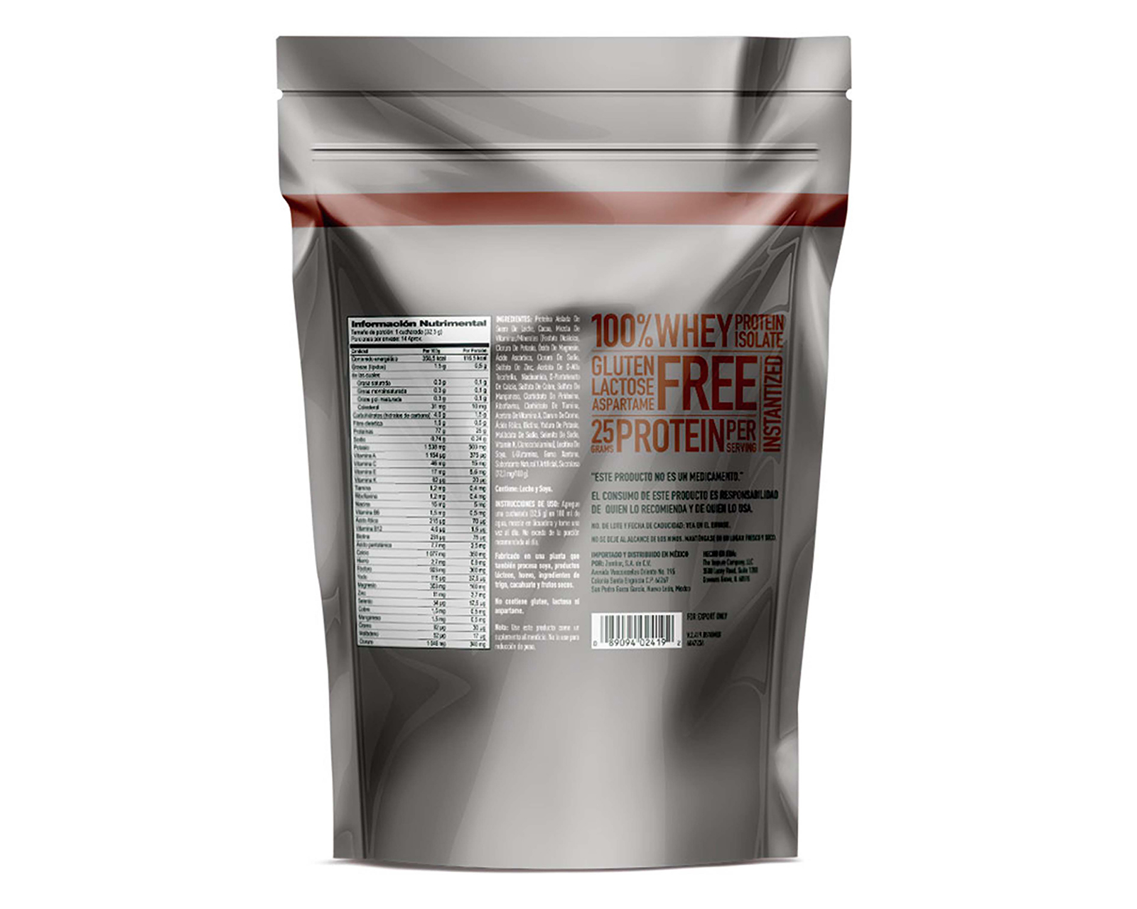 Foto 2 | Foto 2 | Proteína Isopure de Suero de Leche Sabor Chocolate 454 g