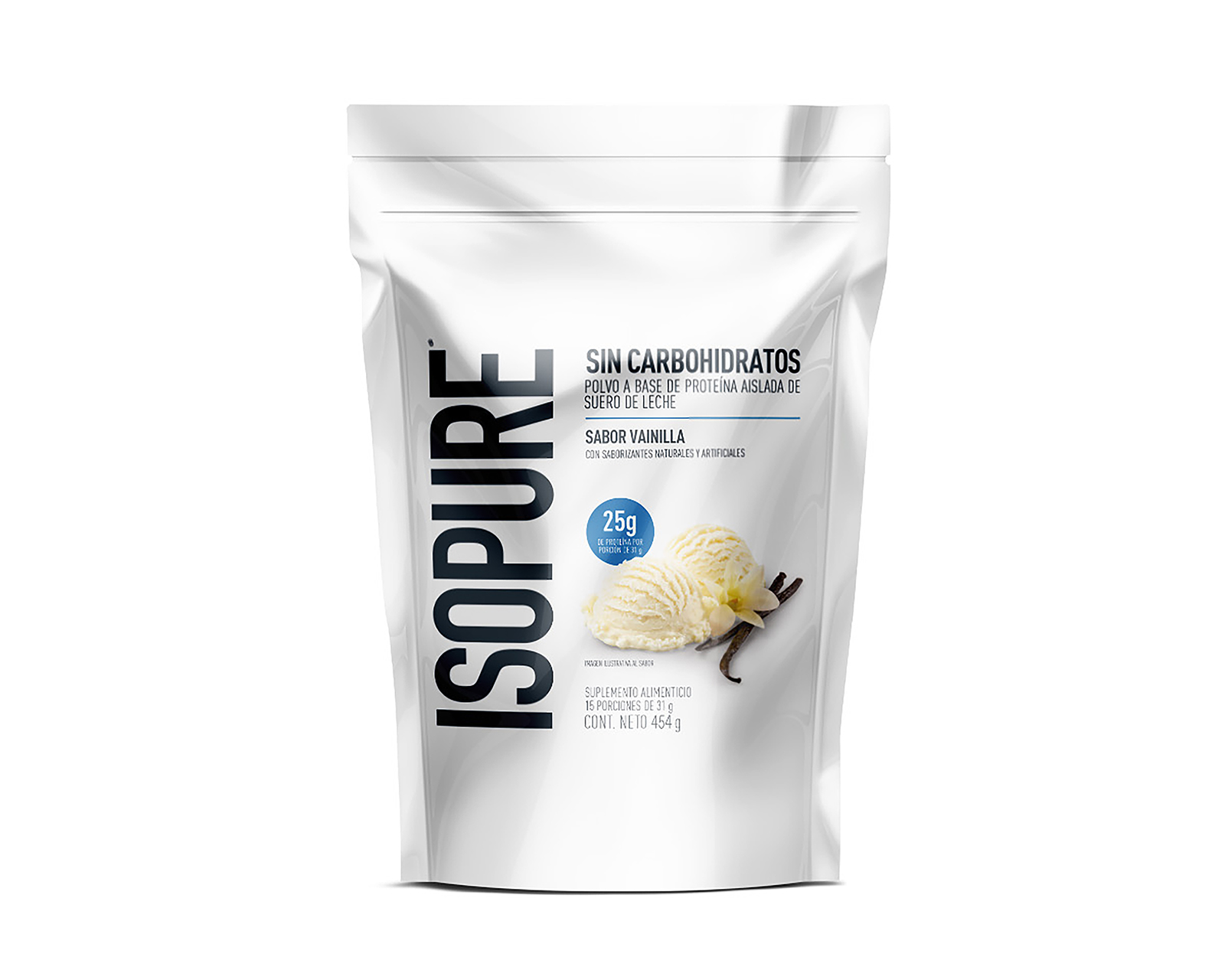 Foto 1 | Foto 1 | Suplemento Alimenticio Isopure Suero de Leche Sabor Vainilla 454 g