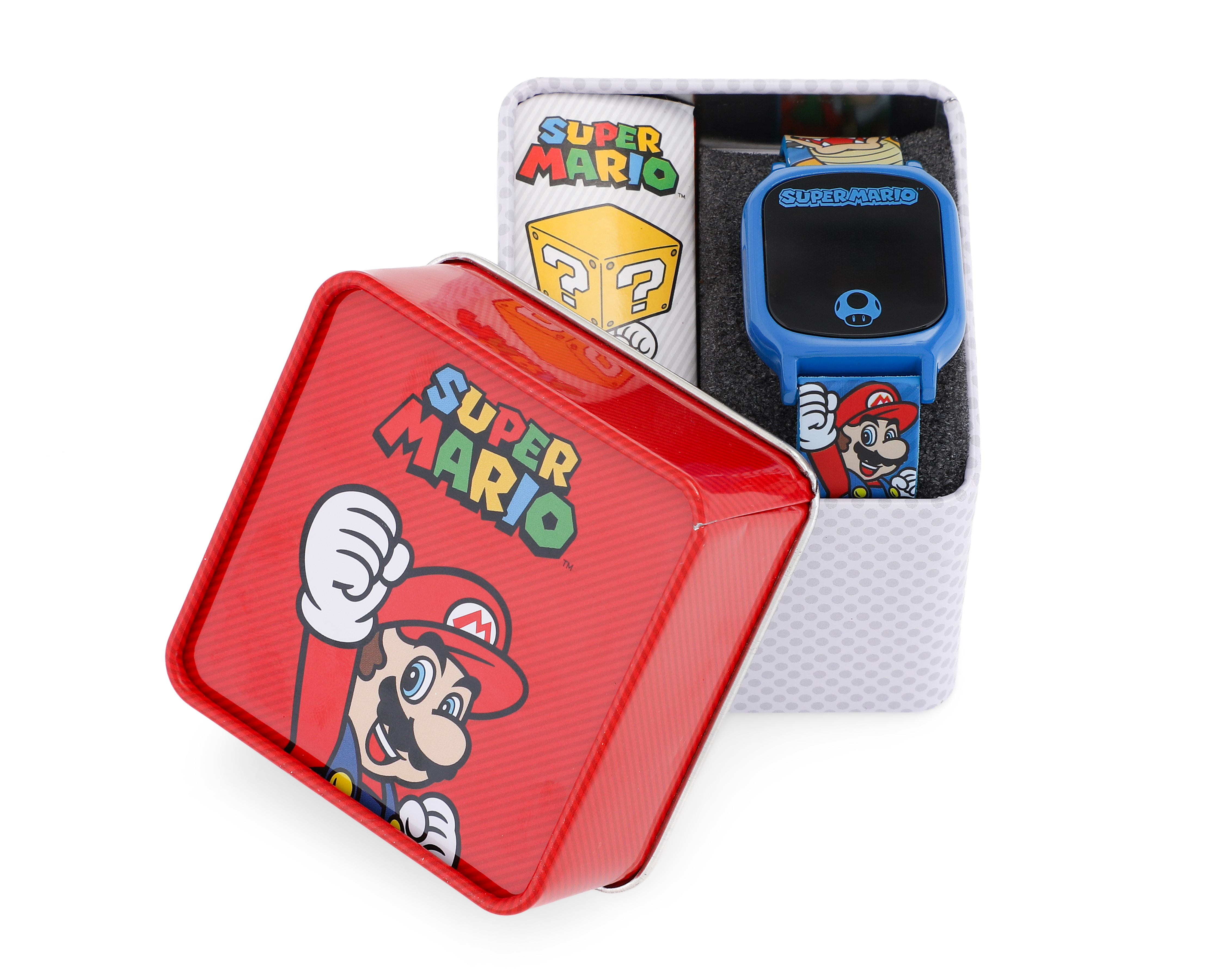 Foto 4 | Foto 4 | Reloj Super Mario para Niño GSM4061AZ Azul