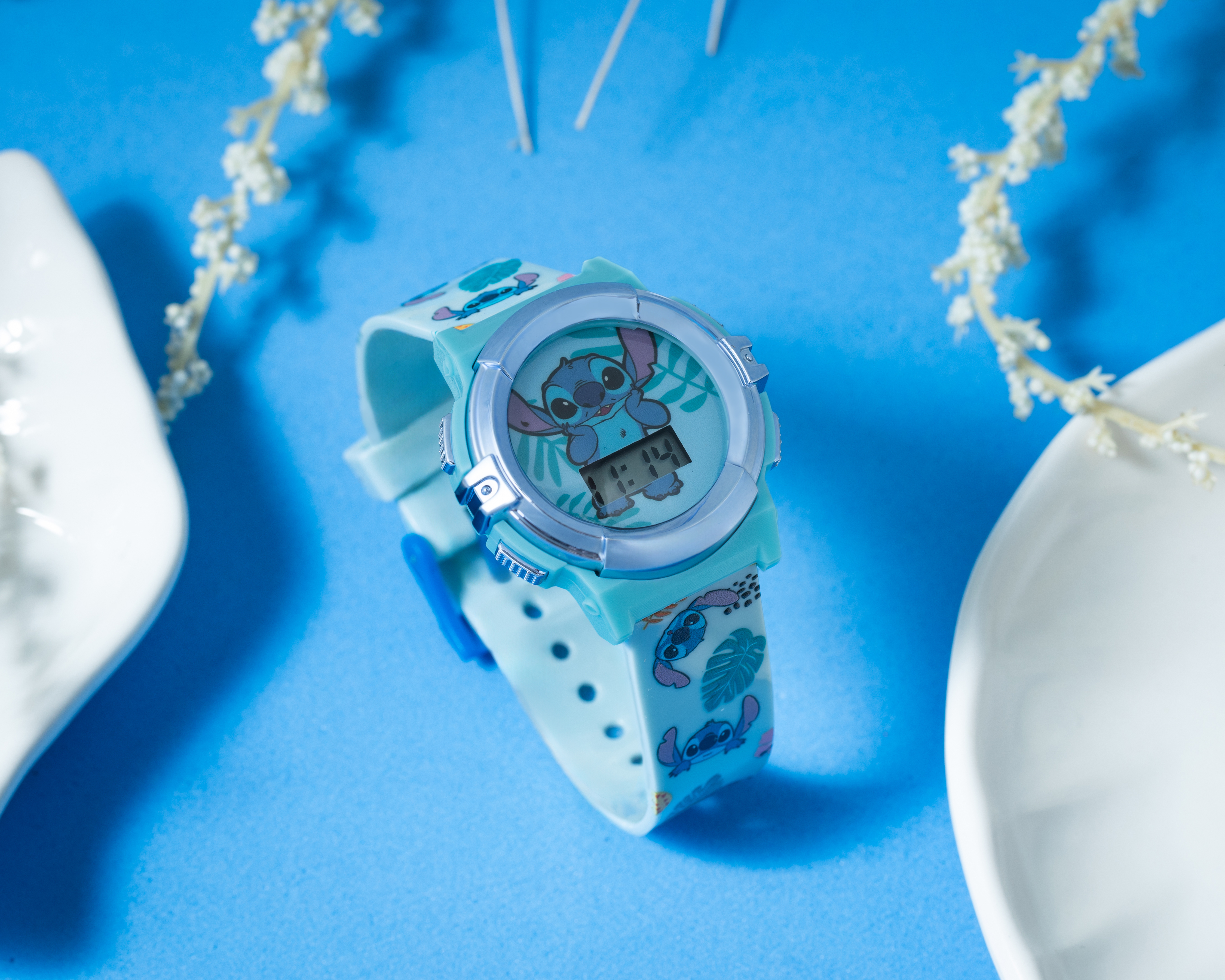 Foto 6 pulgar | Foto 5 | Reloj Lilo & Stitch para Niña LAS4019AZ Azul