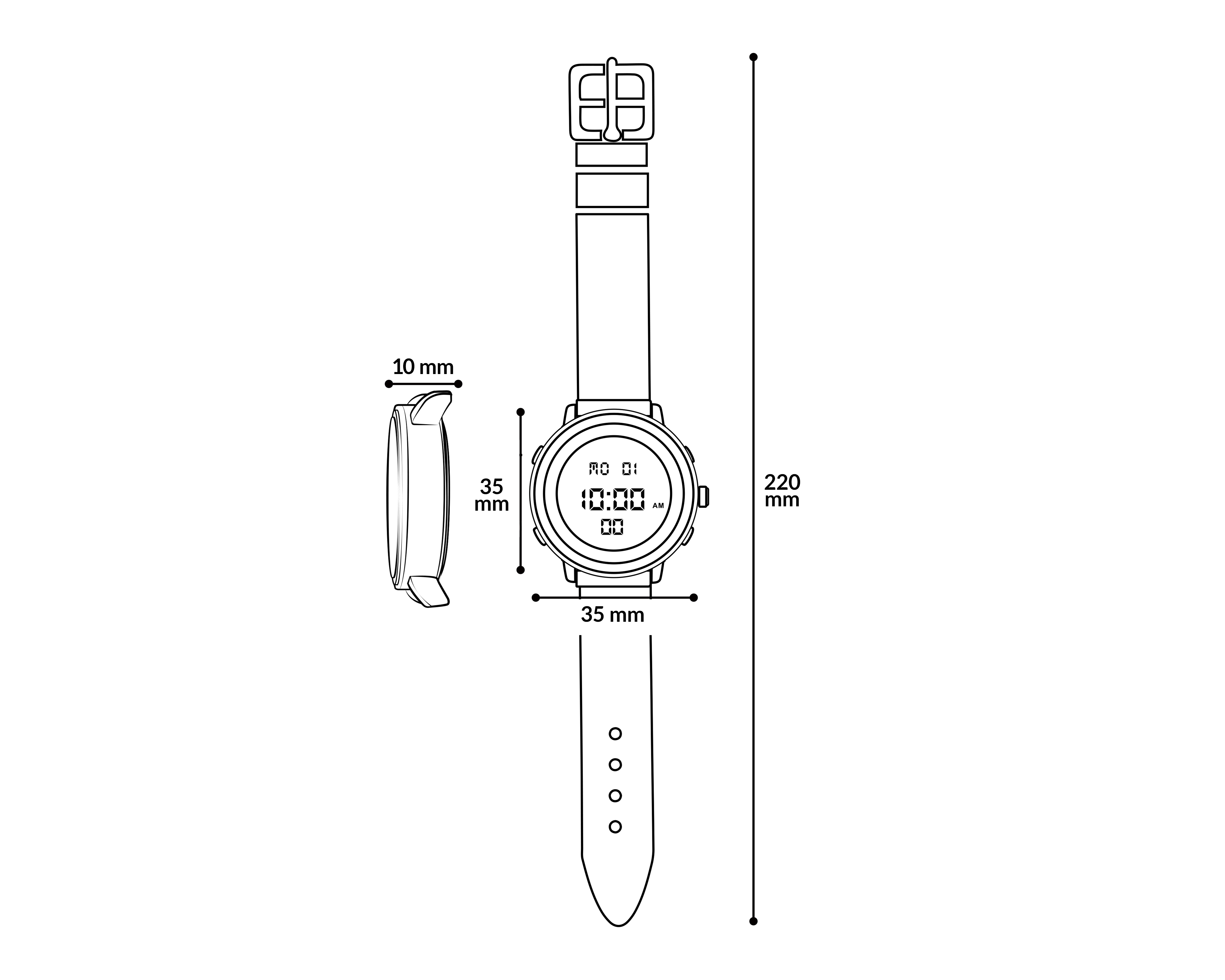 Foto 6 | Foto 6 | Reloj Lilo & Stitch Infantil LAS4033AZ Multicolor