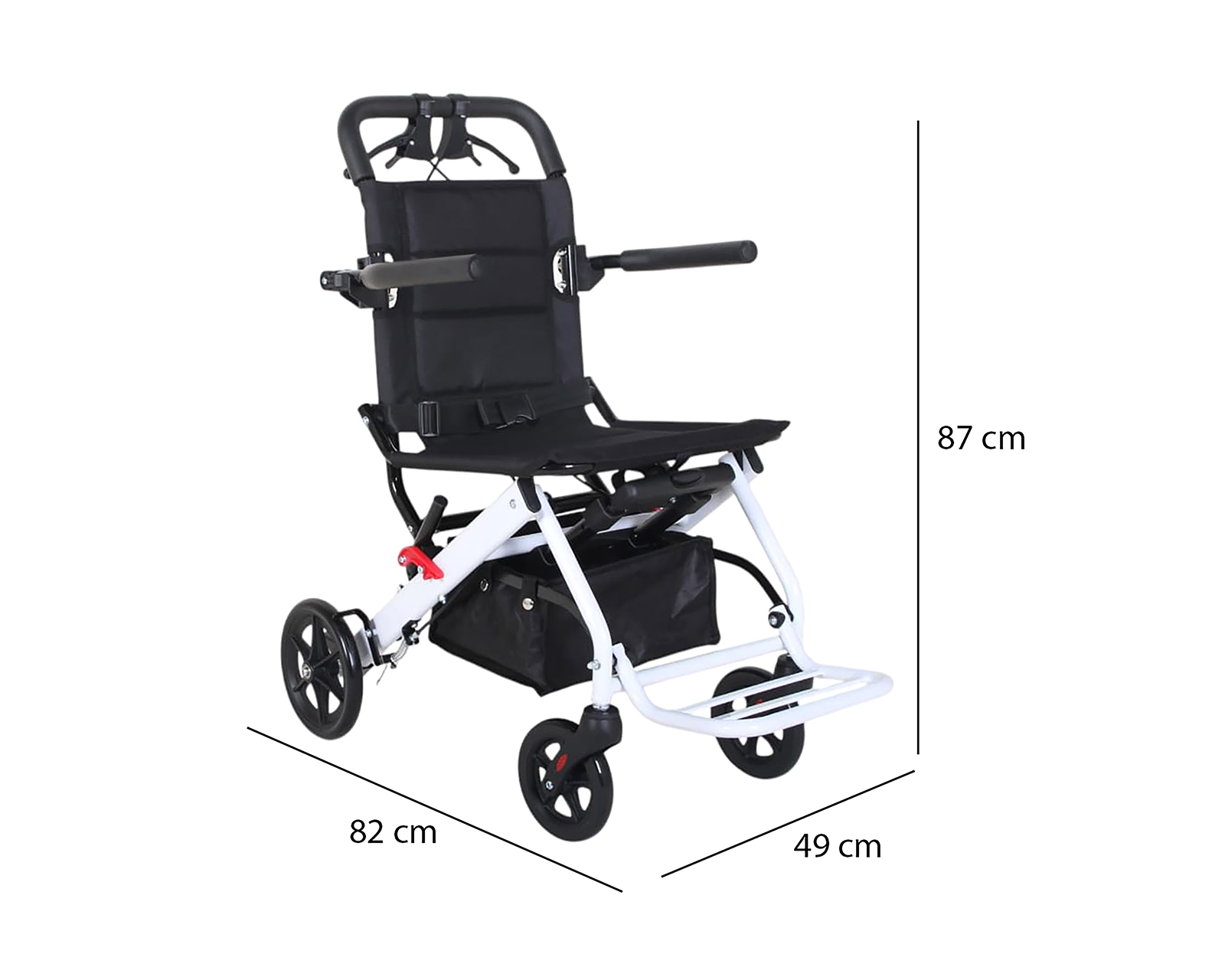 Foto 5 | Foto 5 | Silla de Traslado de Acero Mobicare Plegable