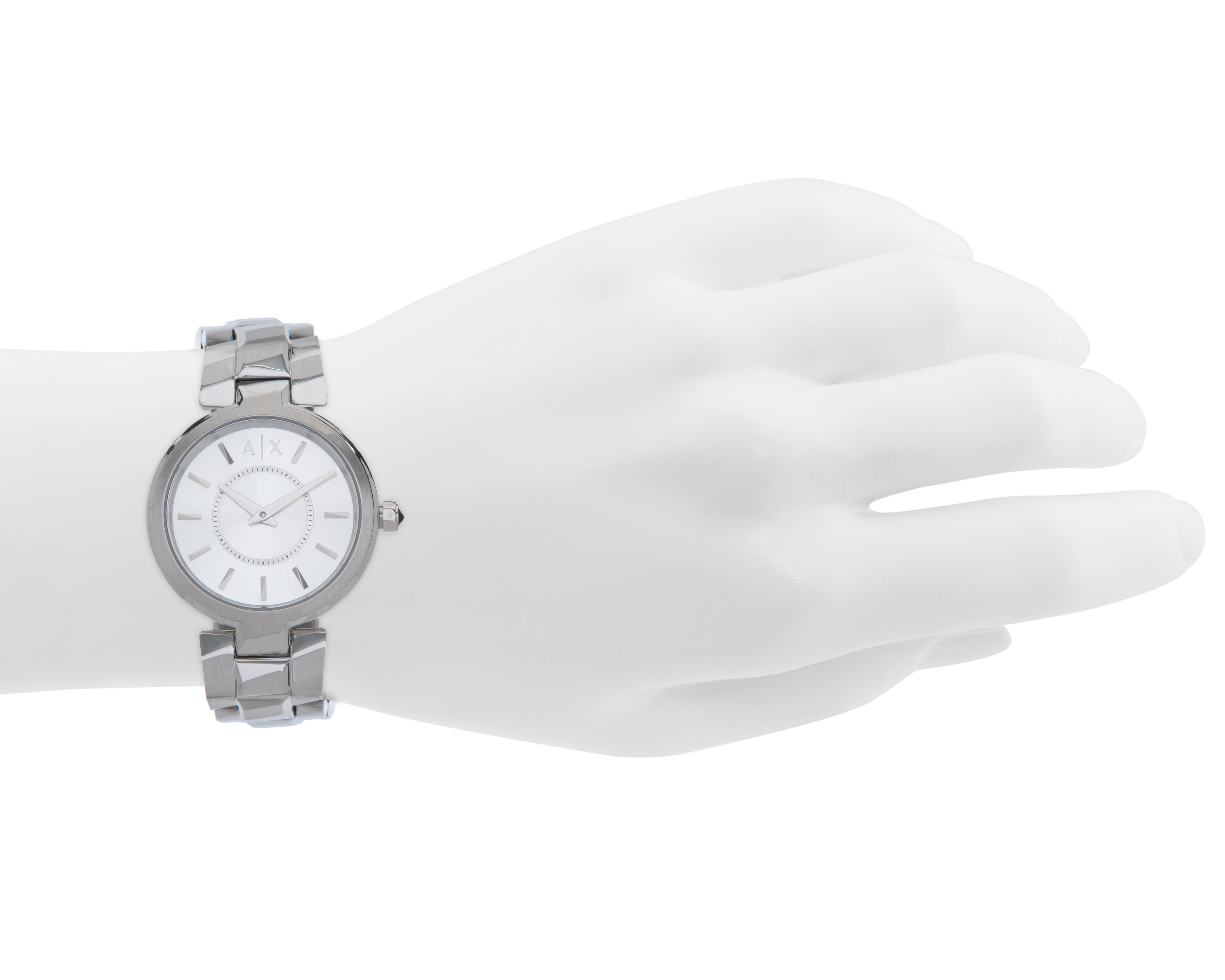 Foto 5 | Foto 5 | Reloj Armani Exchange para Mujer Audelle Plateado