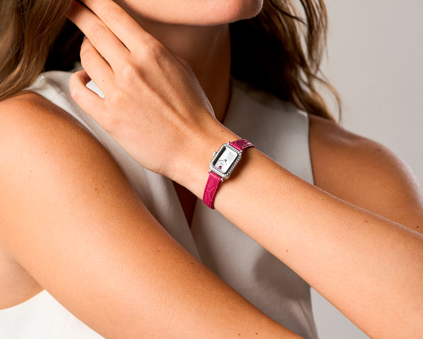 Foto 6 | Foto 6 | Reloj Fossil para Mujer ES5466 Rosa