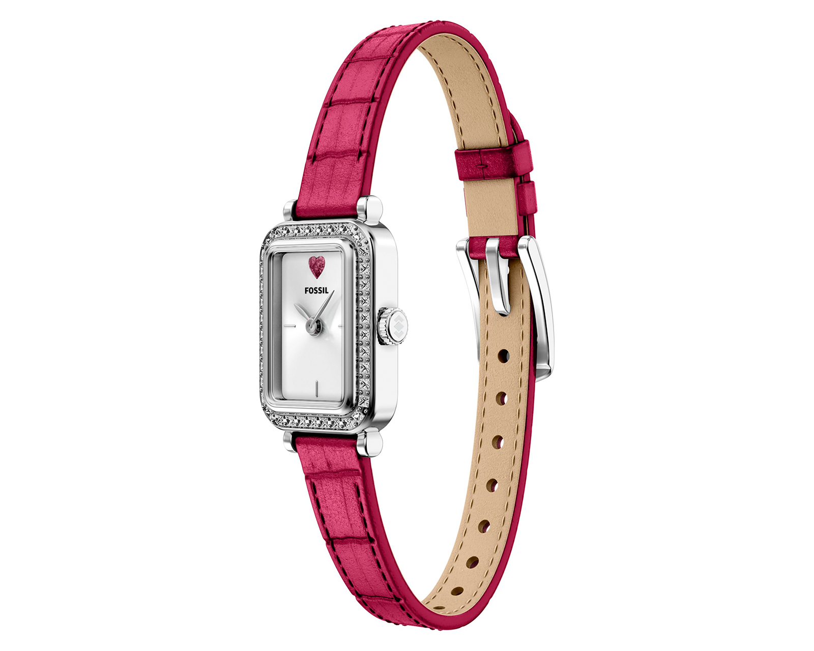 Foto 7 | Foto 7 | Reloj Fossil para Mujer ES5466 Rosa