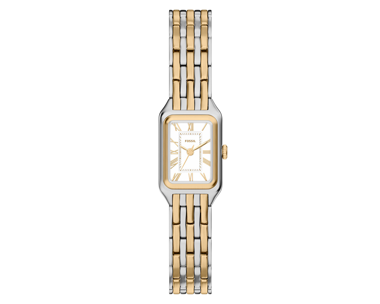 Foto 1 | Foto 1 | Reloj Fossil para Mujer ES5468 Dorado/Plateado