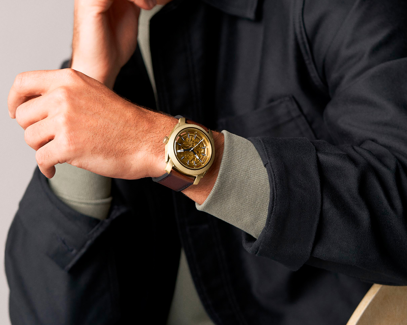 Foto 6 | Foto 6 | Reloj Fossil para Hombre ME3278 Marrón